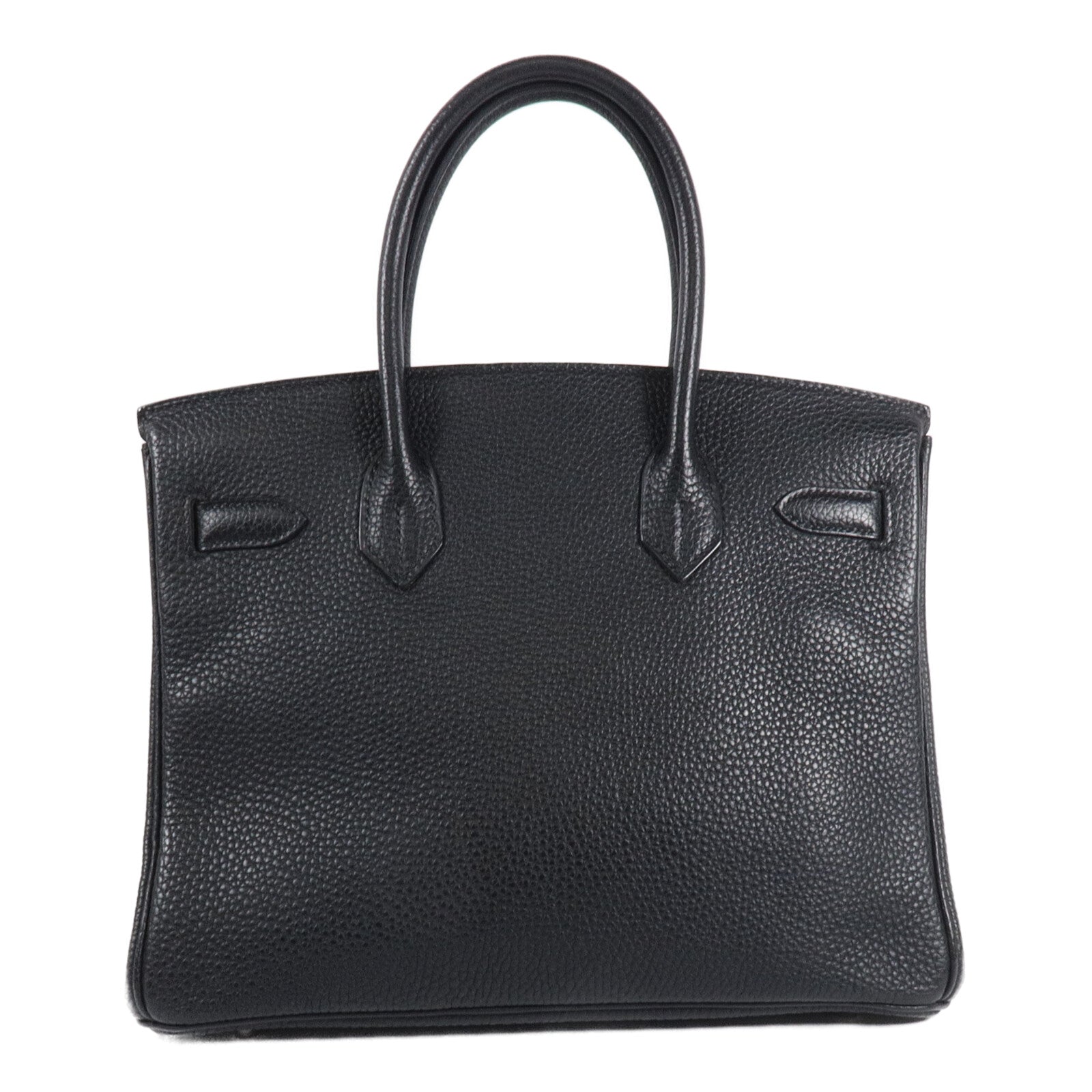 HERMES Togo皮革Birkin 30手挽袋Noir