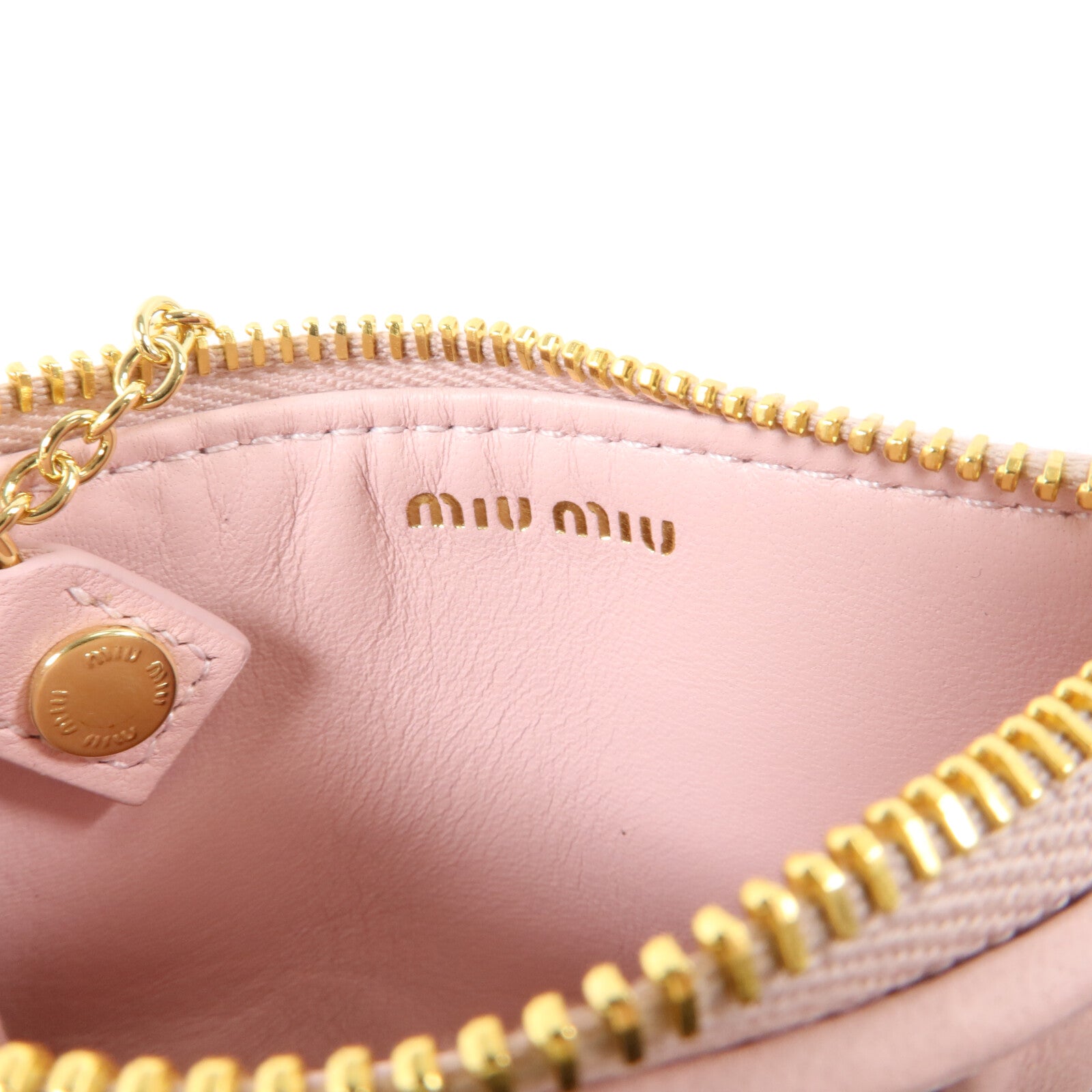 Miu Miu 羊皮皮革Card Holder卡片套
