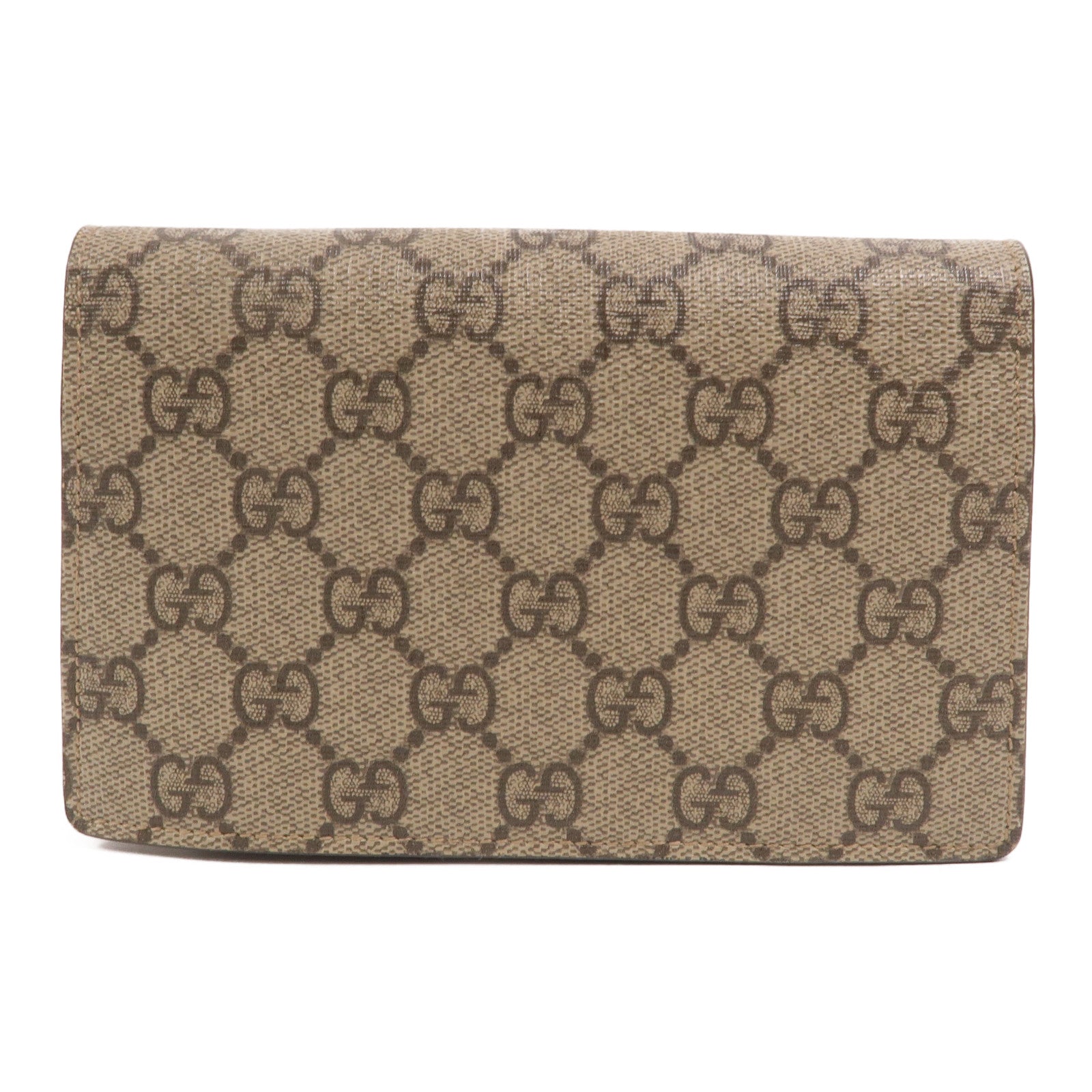 GUCCI 塗層帆布Dionysus Super Mini Bag鏈帶肩背袋