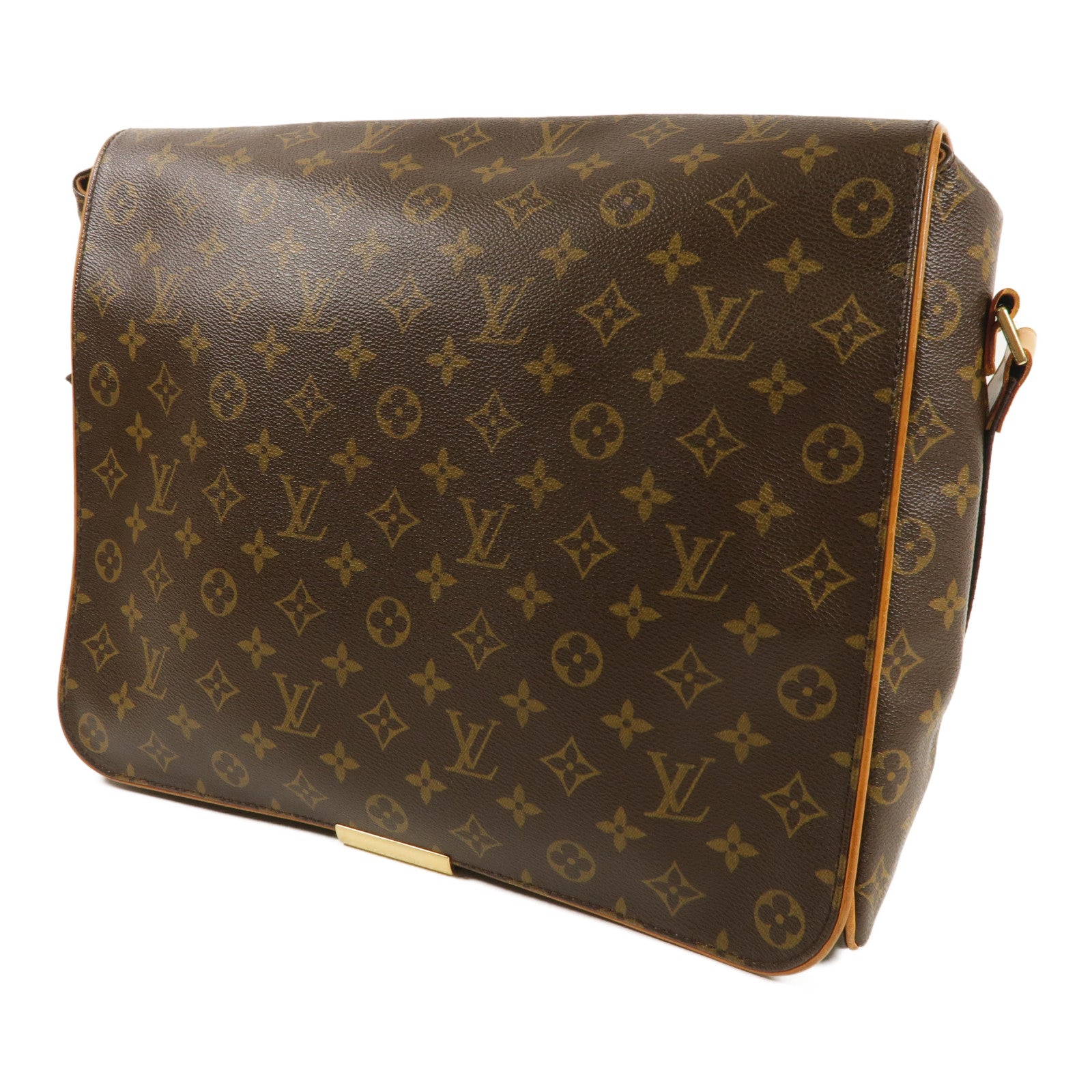 LOUIS VUITTON Monogram Abbesses金扣肩背袋