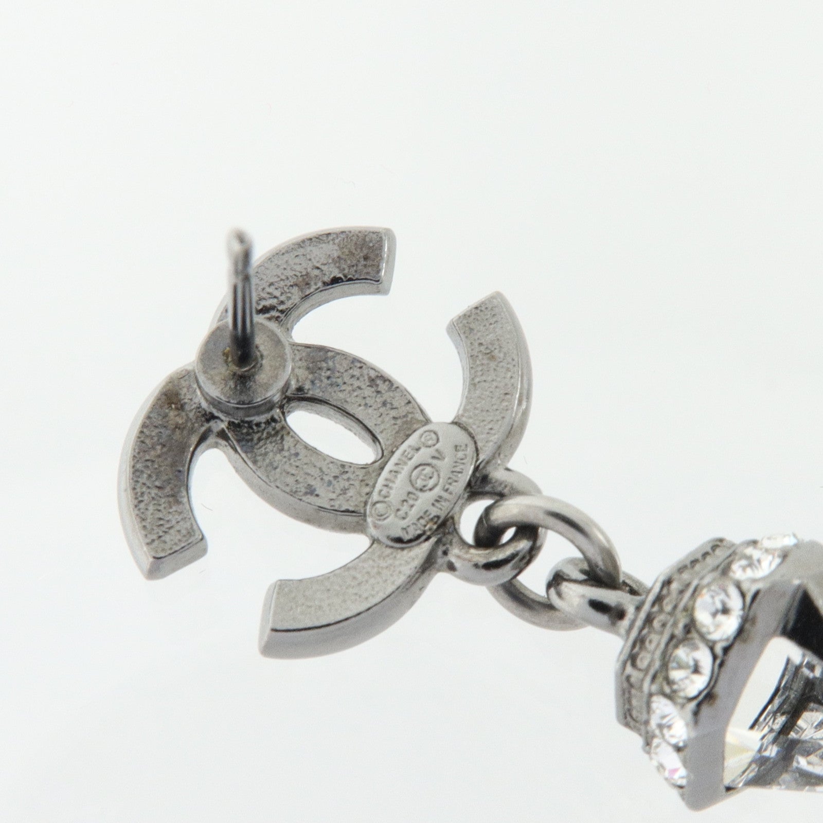 CHANEL 金屬/PVC Earrings耳環