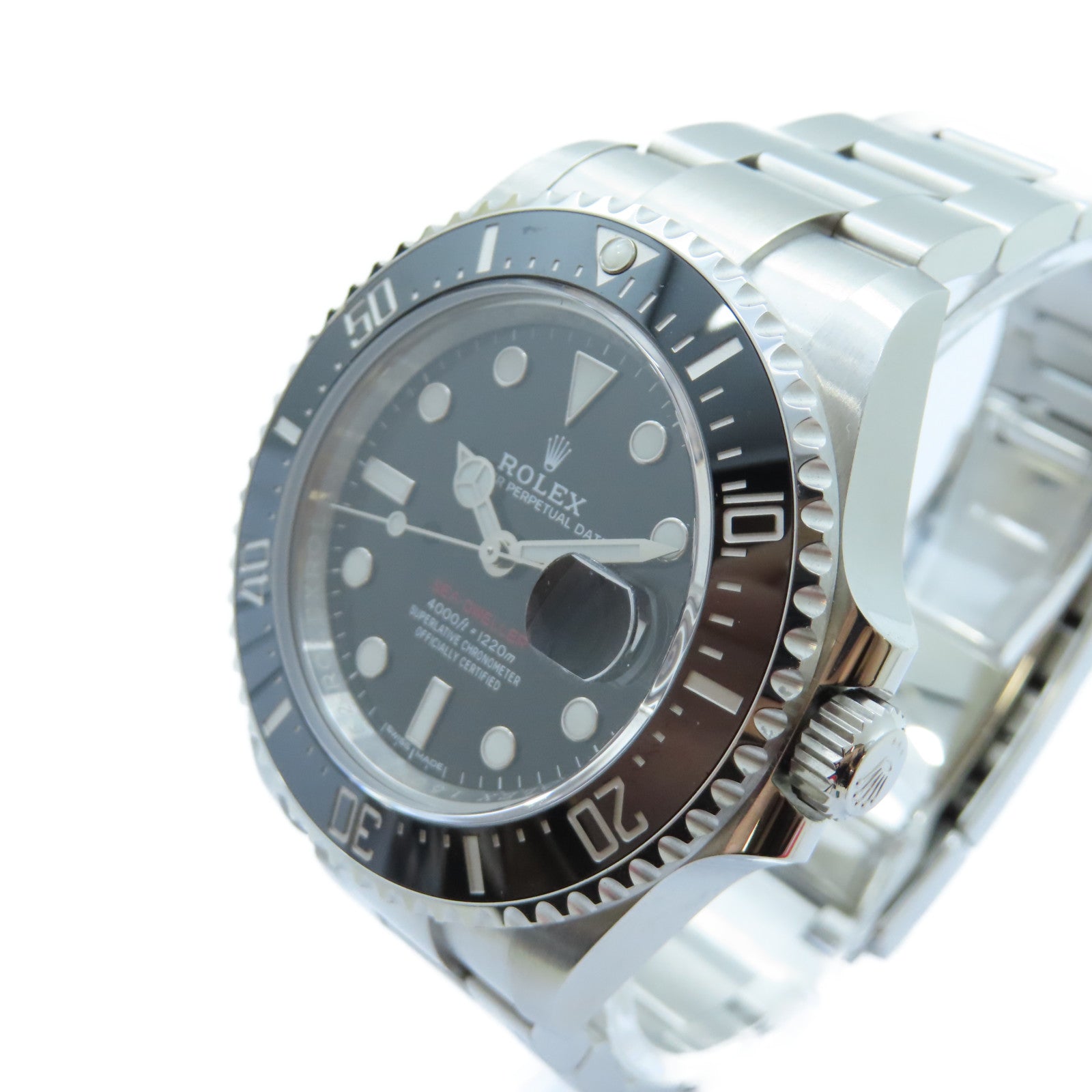 ROLEX Sea-Dweller不鏽鋼手錶自動機芯黑色