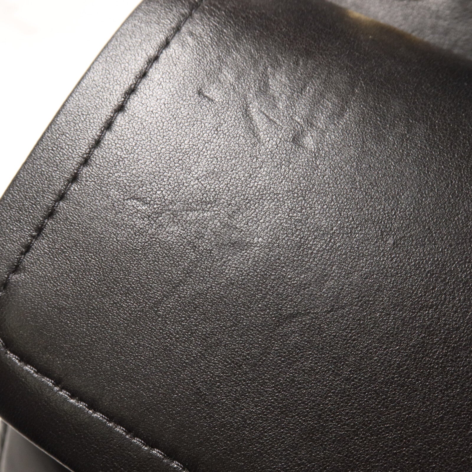 CHANEL 羊皮皮革Large Classic鏈帶肩背袋