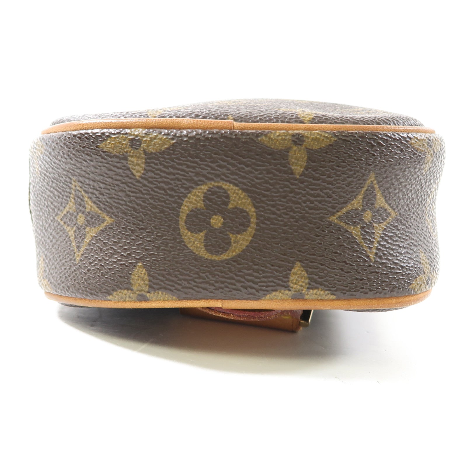 LOUIS VUITTON Monogram Pochette Gange金扣腰包/肩背袋啡色