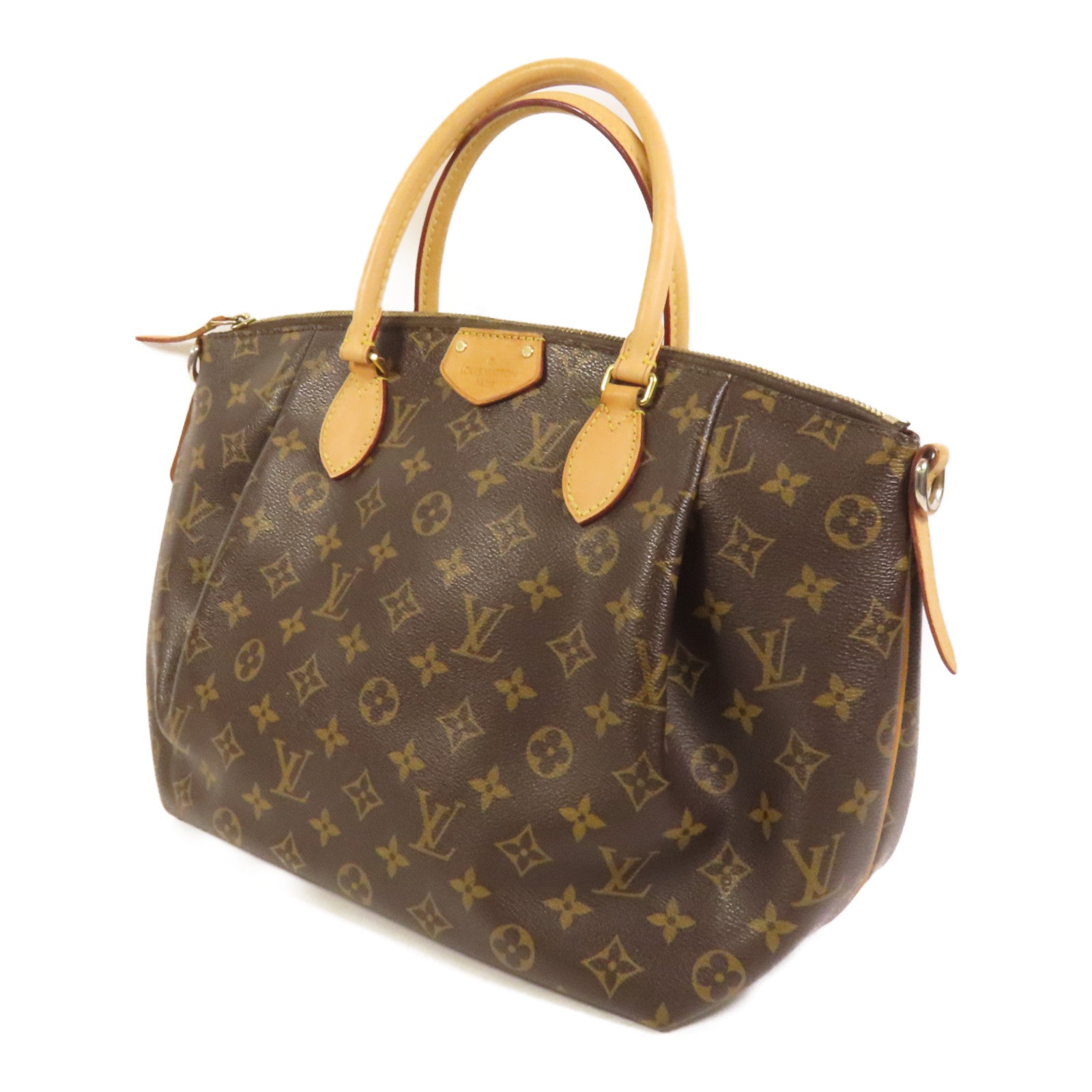 LOUIS VUITTON 【激減優惠】Monogram Turenne PM金扣肩背袋/手挽袋棕色