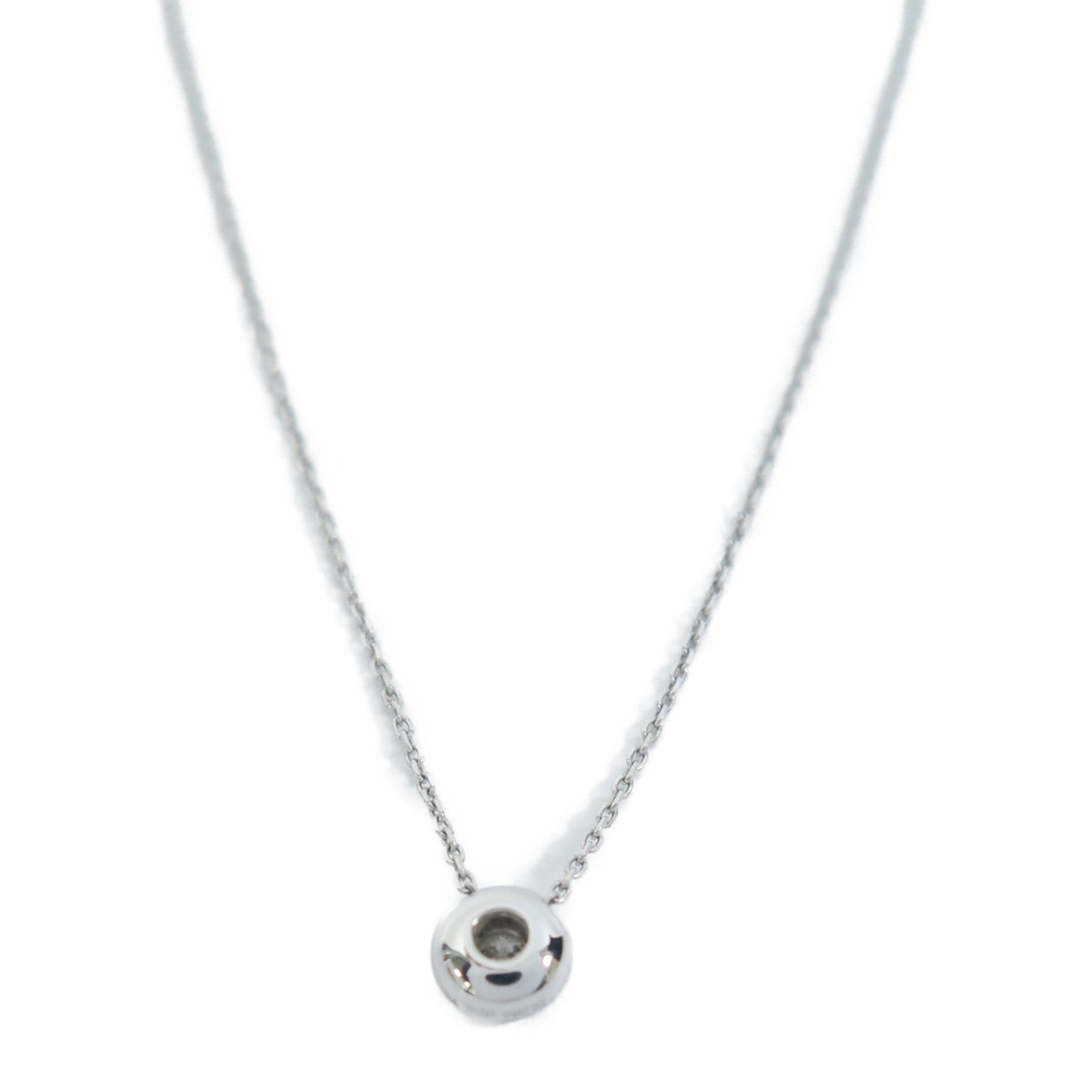 JEWELRY 【激減優惠】18K白金Diamond Necklace 0.09ct鑽石項鍊