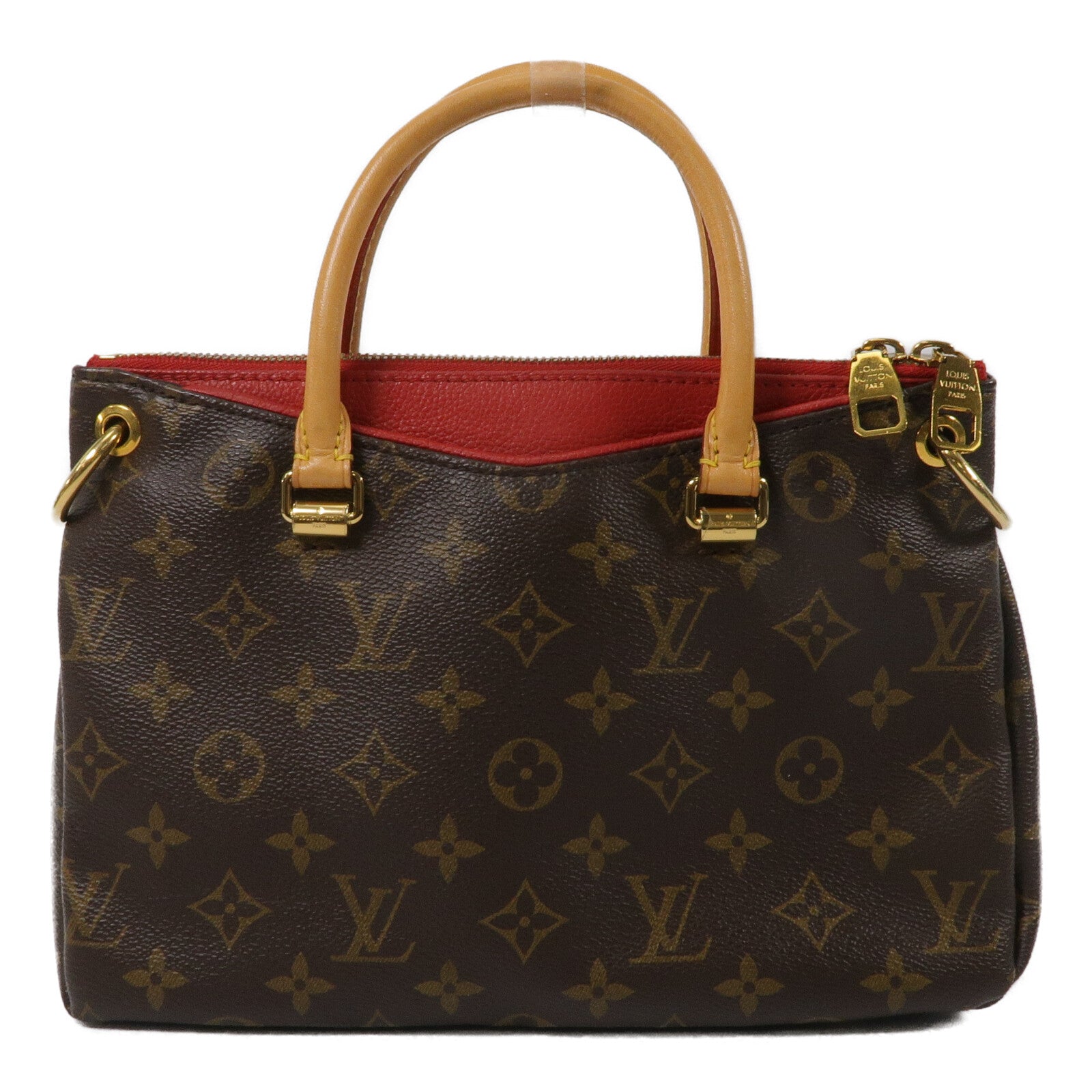 LOUIS VUITTON Monogram Pallas BB手挽肩背兩用袋