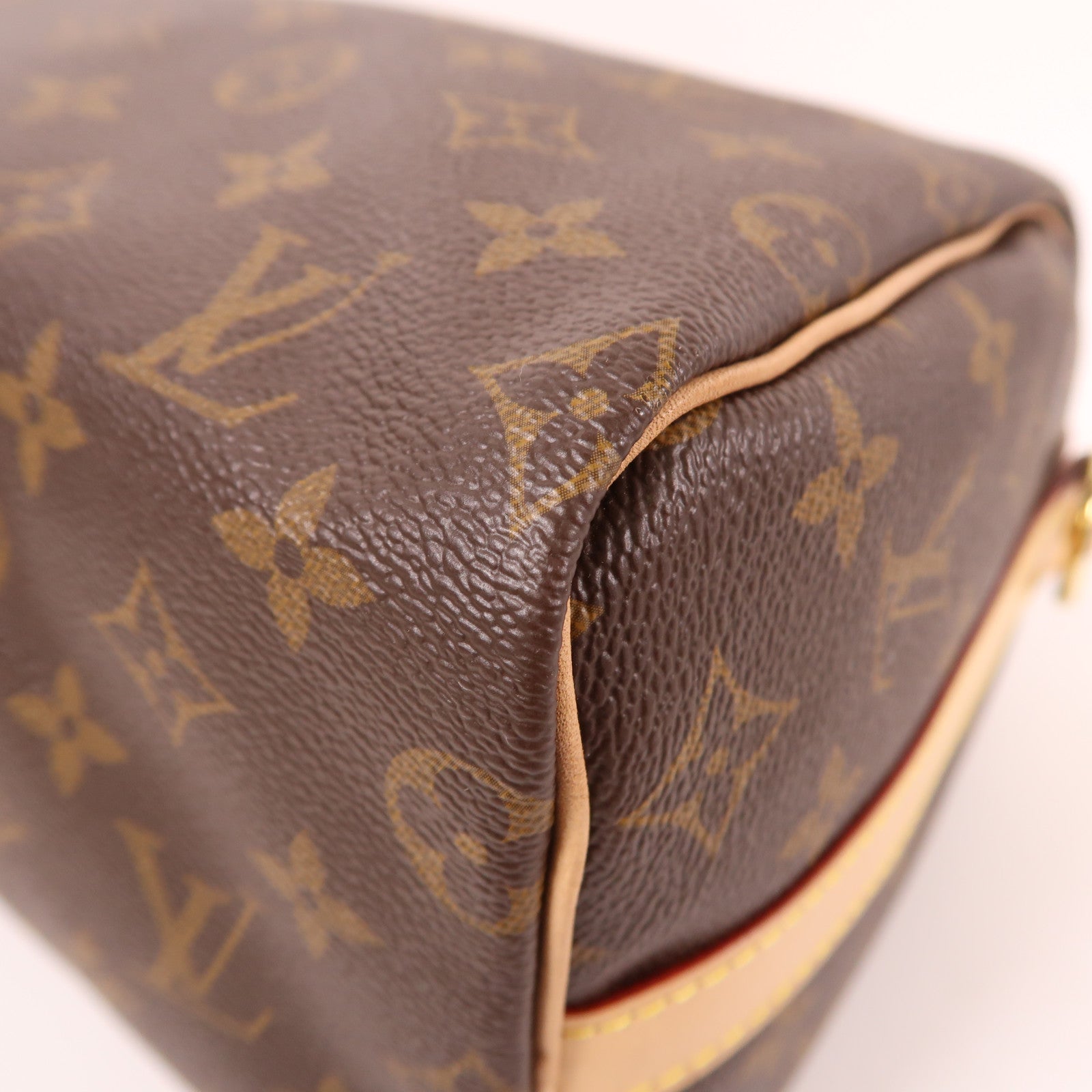 LOUIS VUITTON Monogram Speedy Bandouliere 25金扣手挽肩背兩用袋