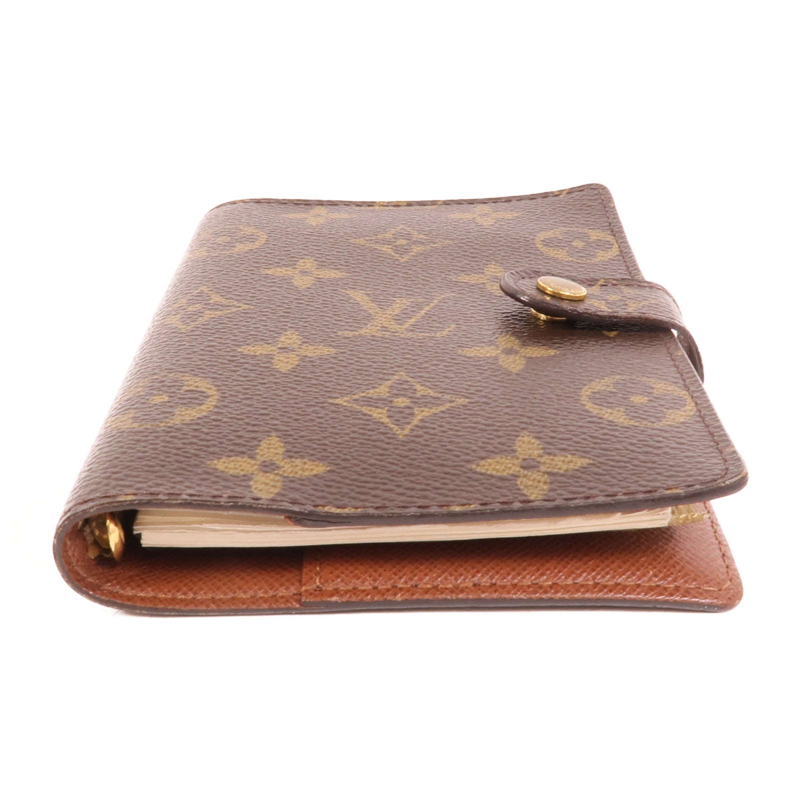 LOUIS VUITTON Monogram Agenda Cover金扣記事本封套