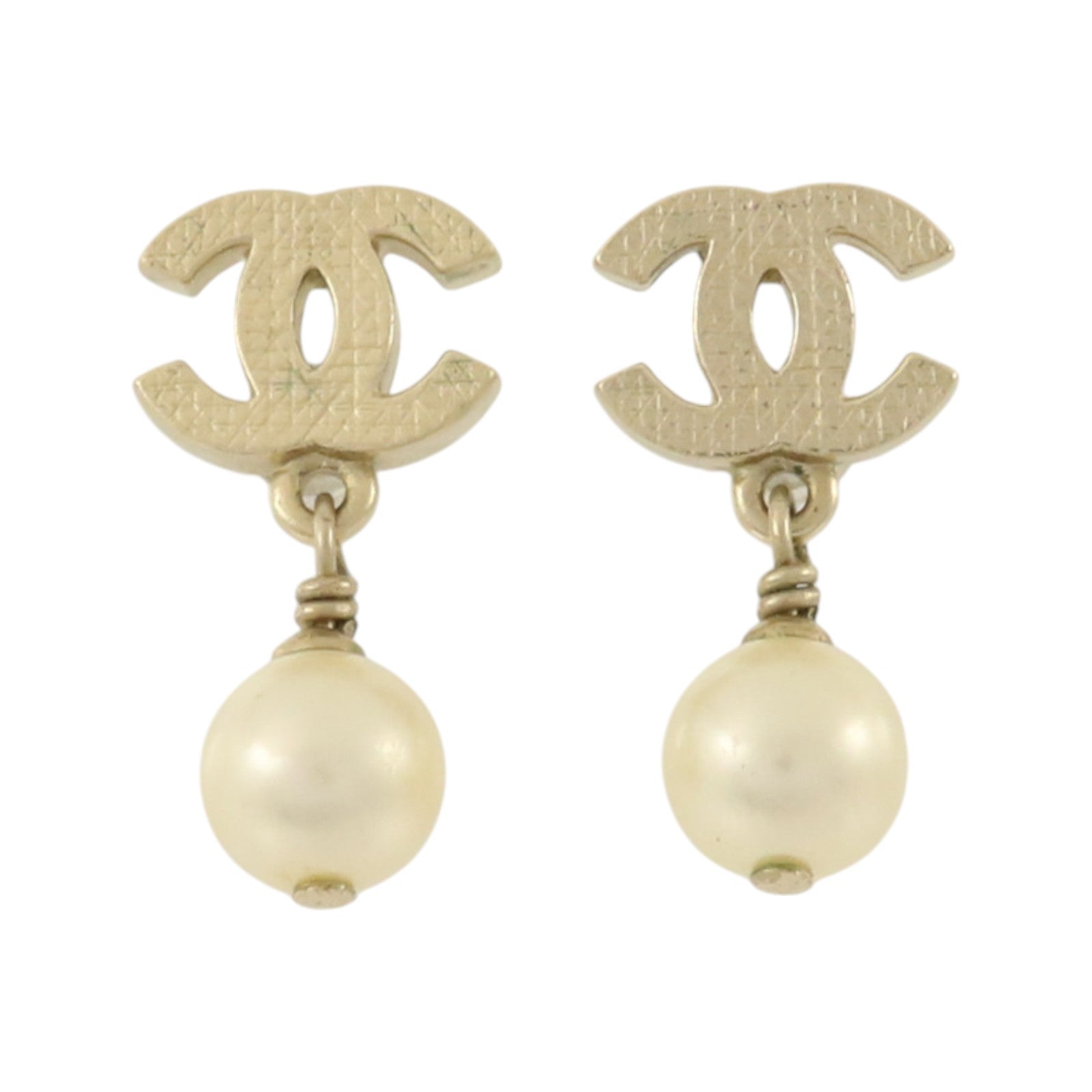 CHANEL 金屬/PVC Earrings耳環