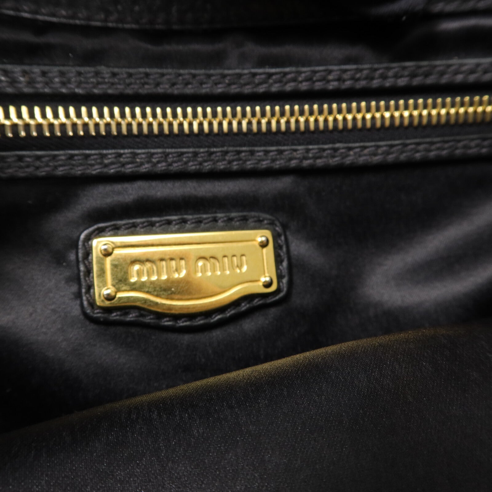 Miu Miu 牛皮皮革2way Shoulder Bag手挽肩背兩用袋