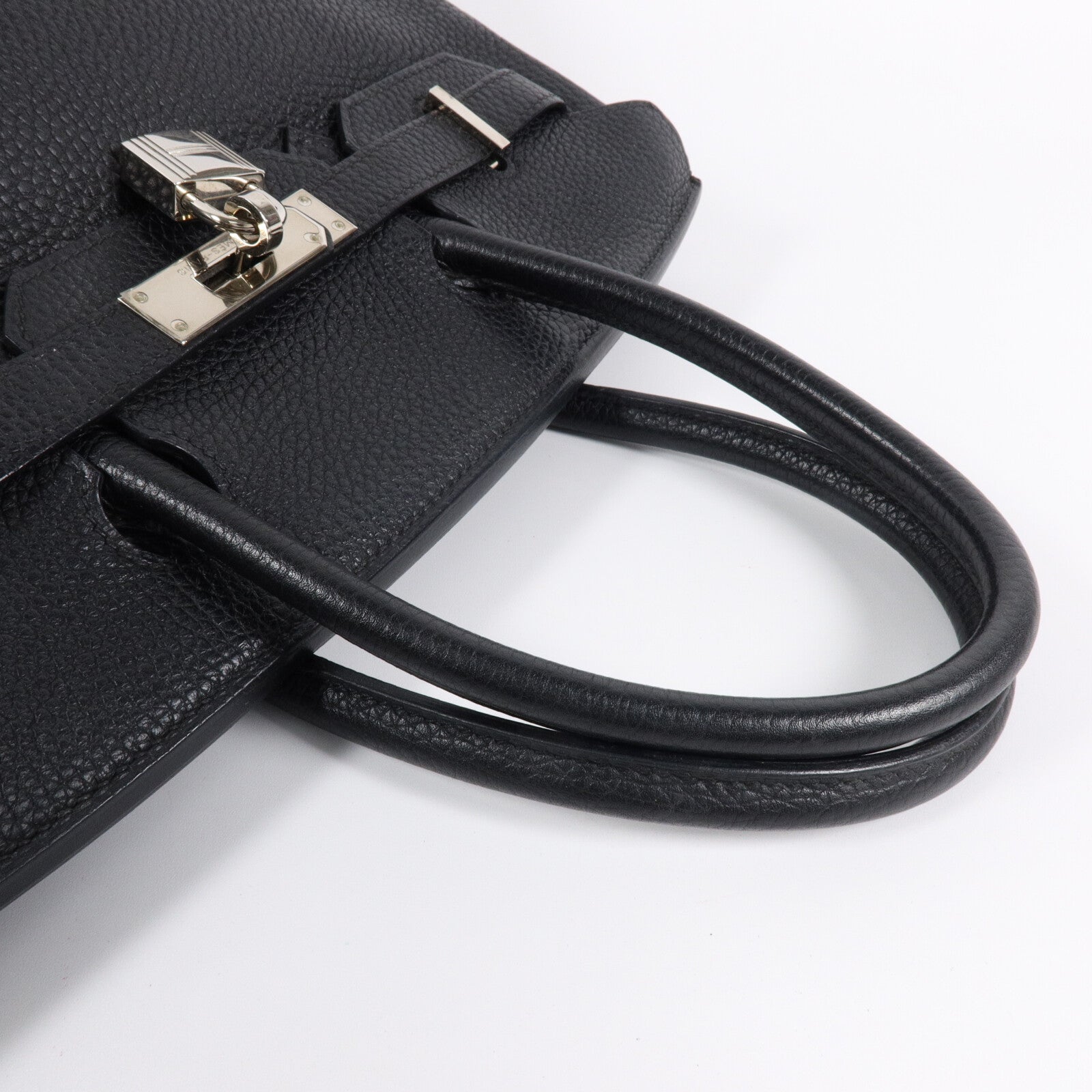 HERMES Togo皮革Birkin 30手挽袋Noir
