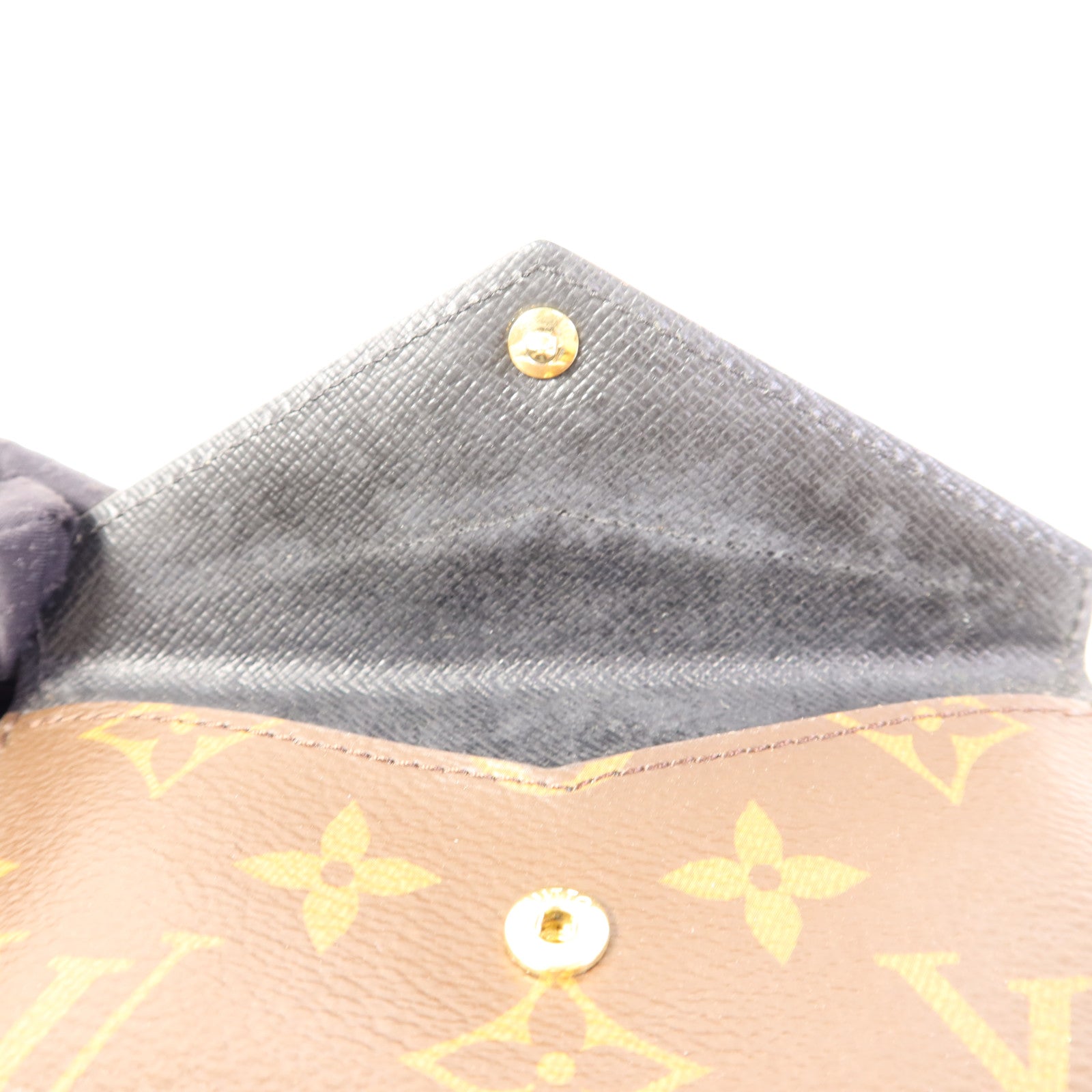 LOUIS VUITTON Monogram Recto Verso金扣卡片套