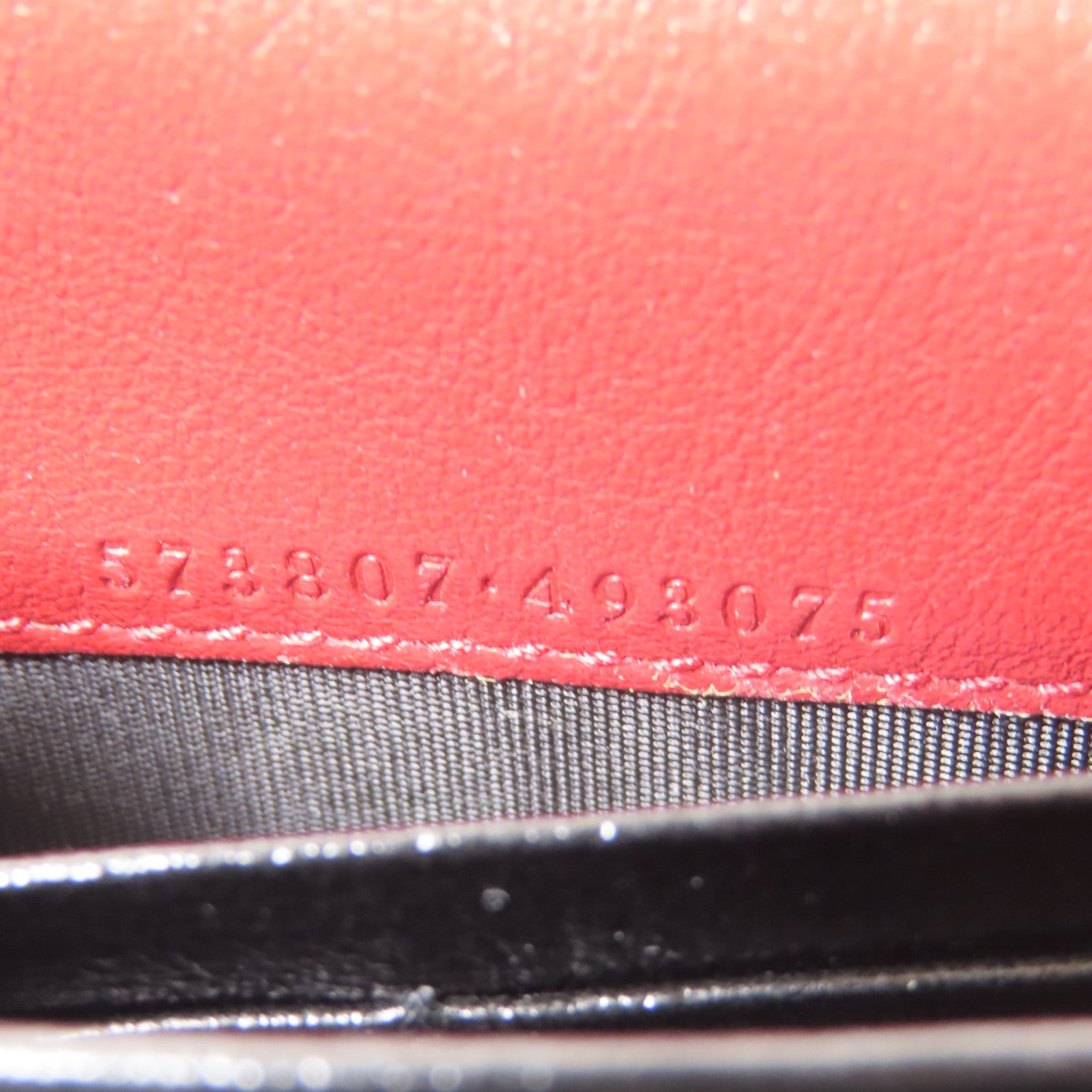 GUCCI 牛皮皮革Shoulder Bag金扣鏈帶肩背袋