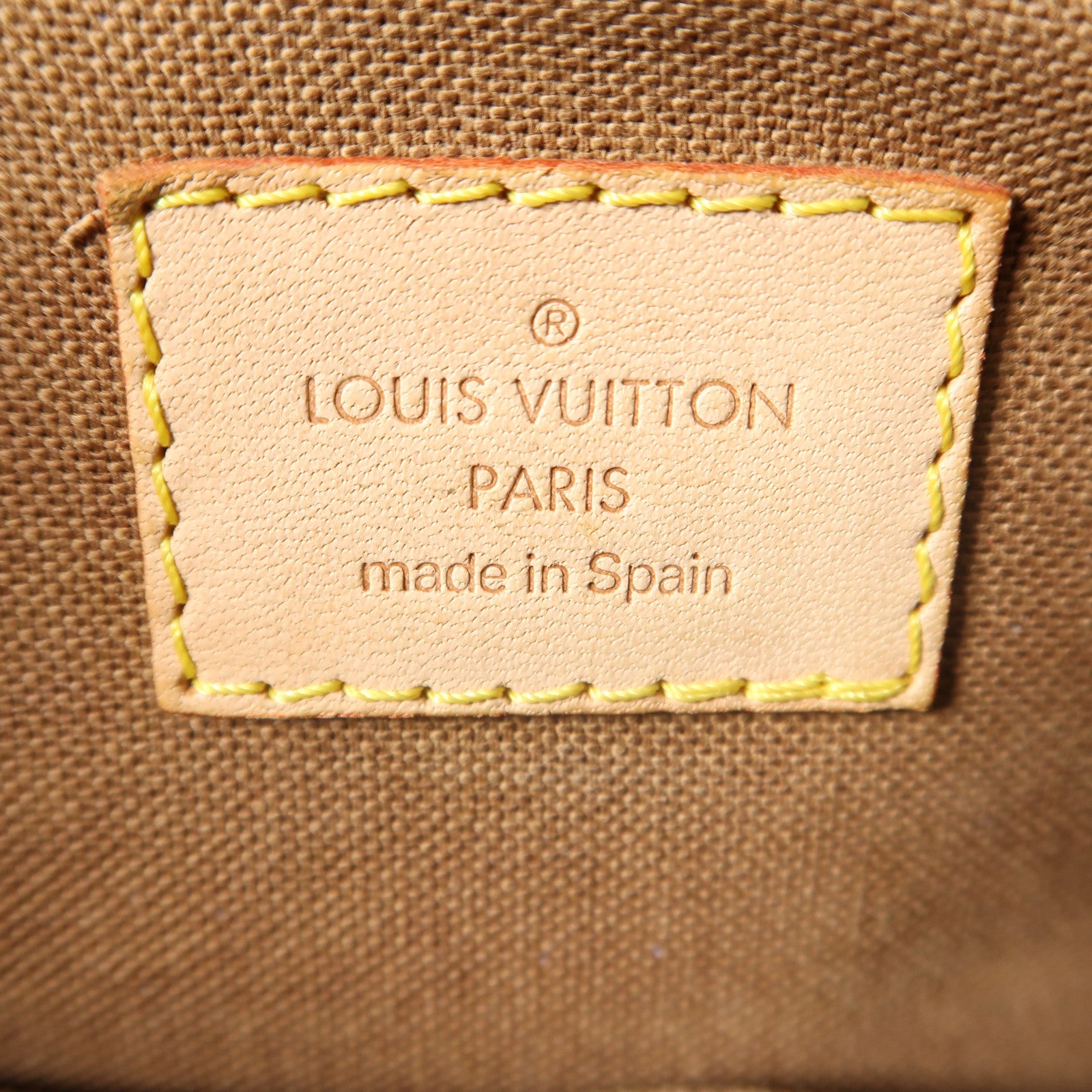 LOUIS VUITTON Monogram Sac Bosphore金扣手挽肩背兩用袋啡色