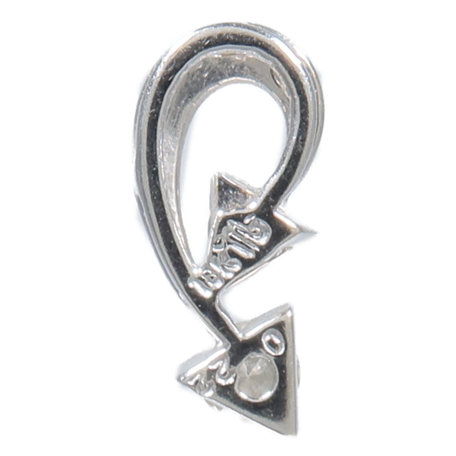 JEWELRY 18K白金Diamond Pendant Top鑽石吊墜