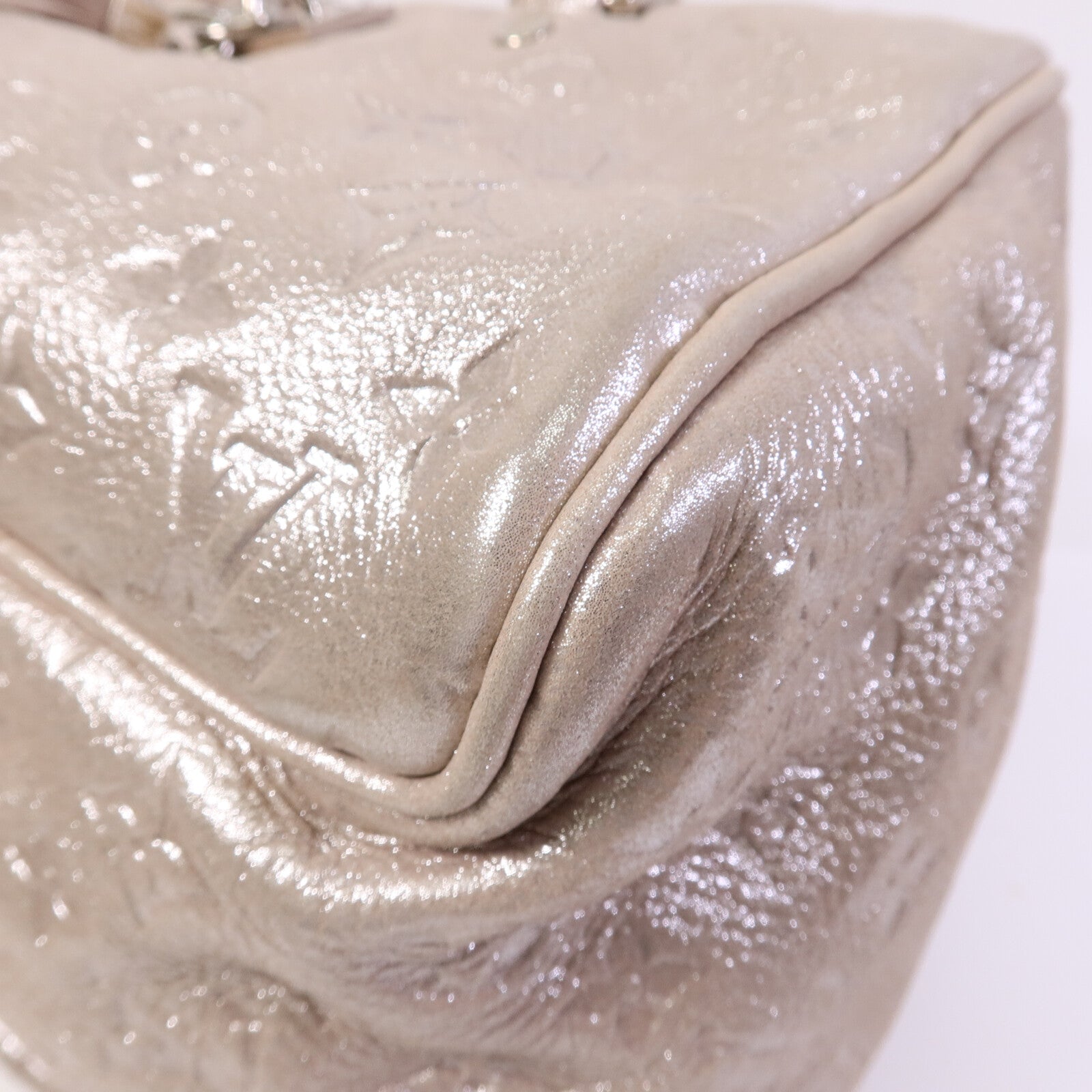 LOUIS VUITTON Monogram Shimmer Comet Boston Bag肩背袋