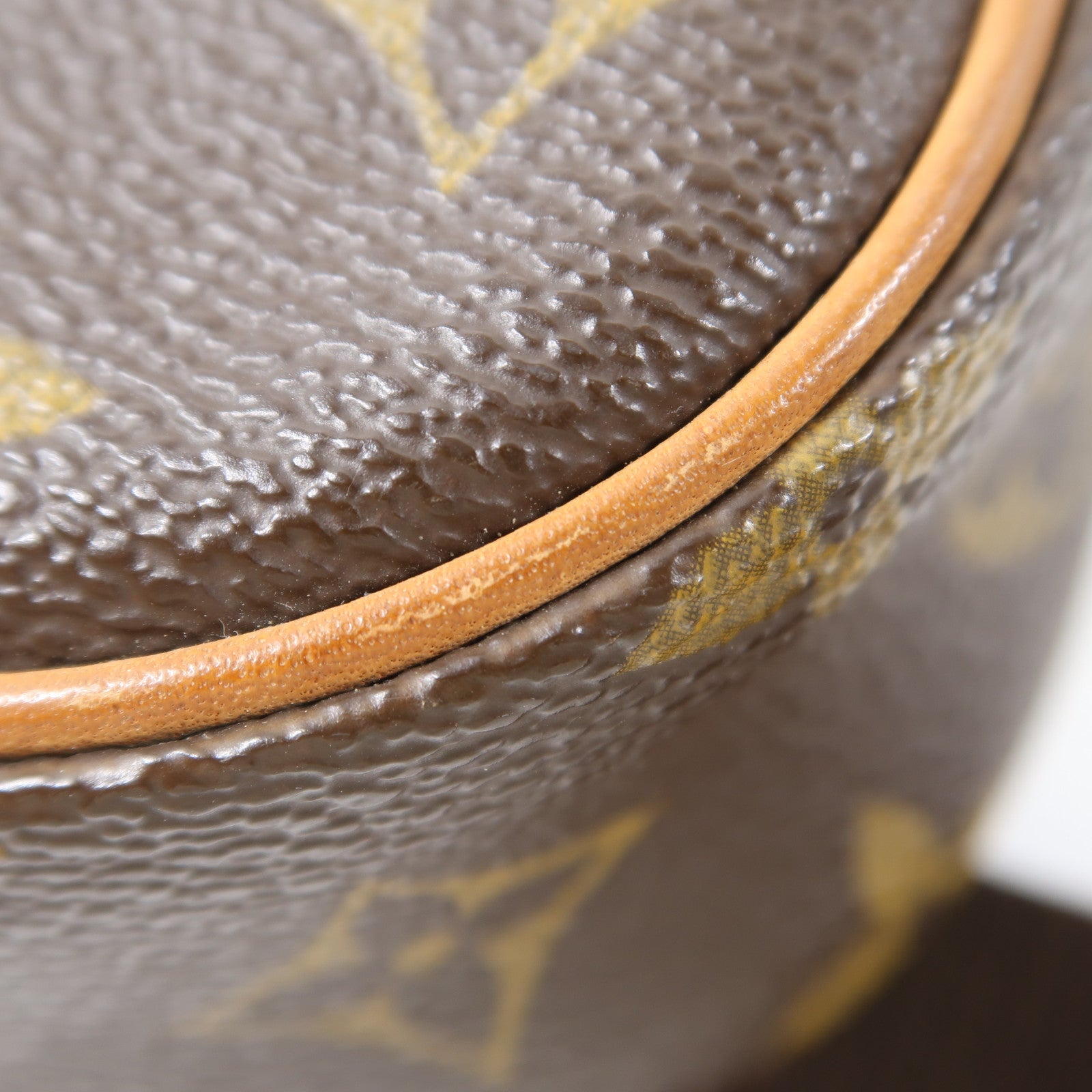 LOUIS VUITTON Monogram Pochette Gange金扣腰包/肩背袋啡色
