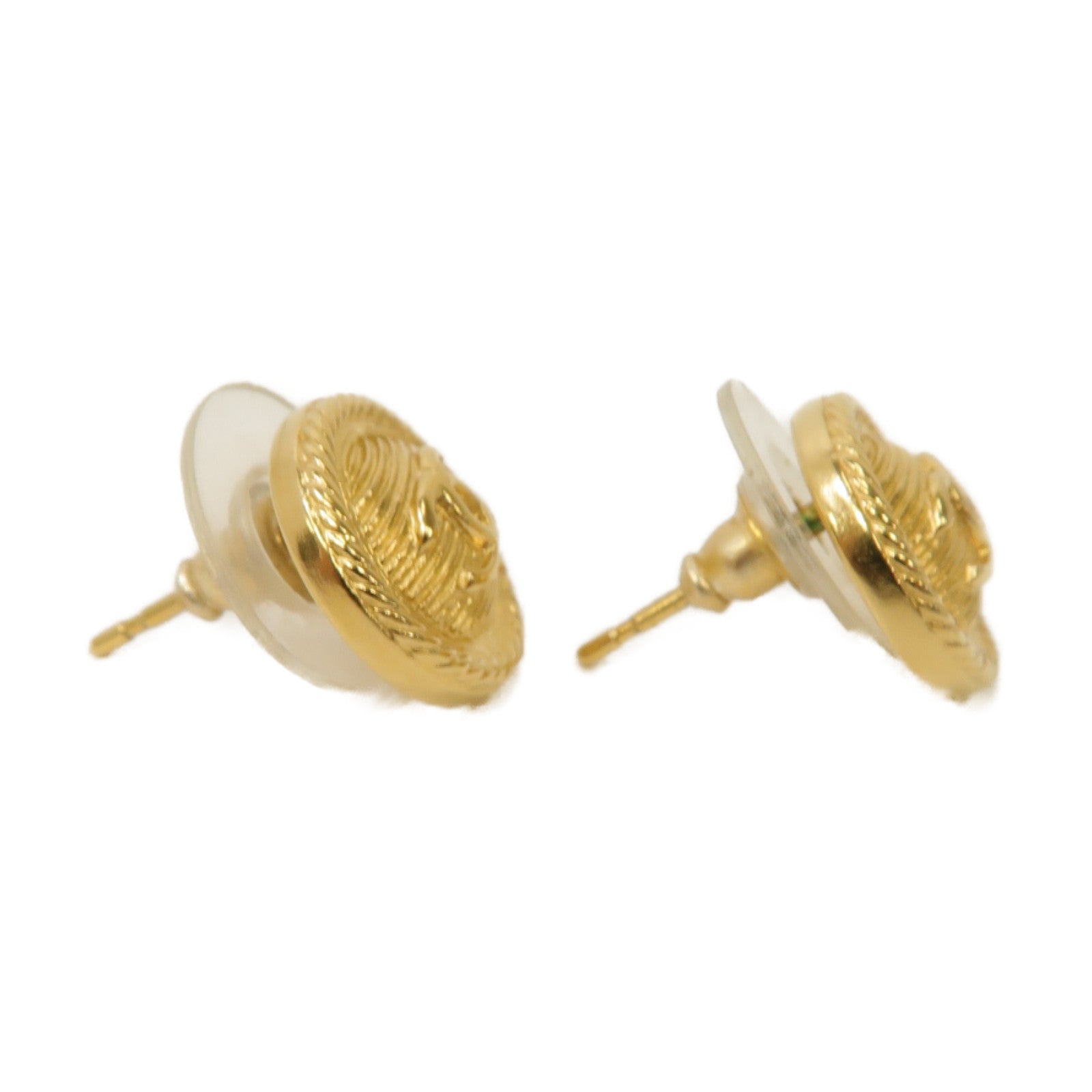 CHANEL 金屬Earrings耳環金色