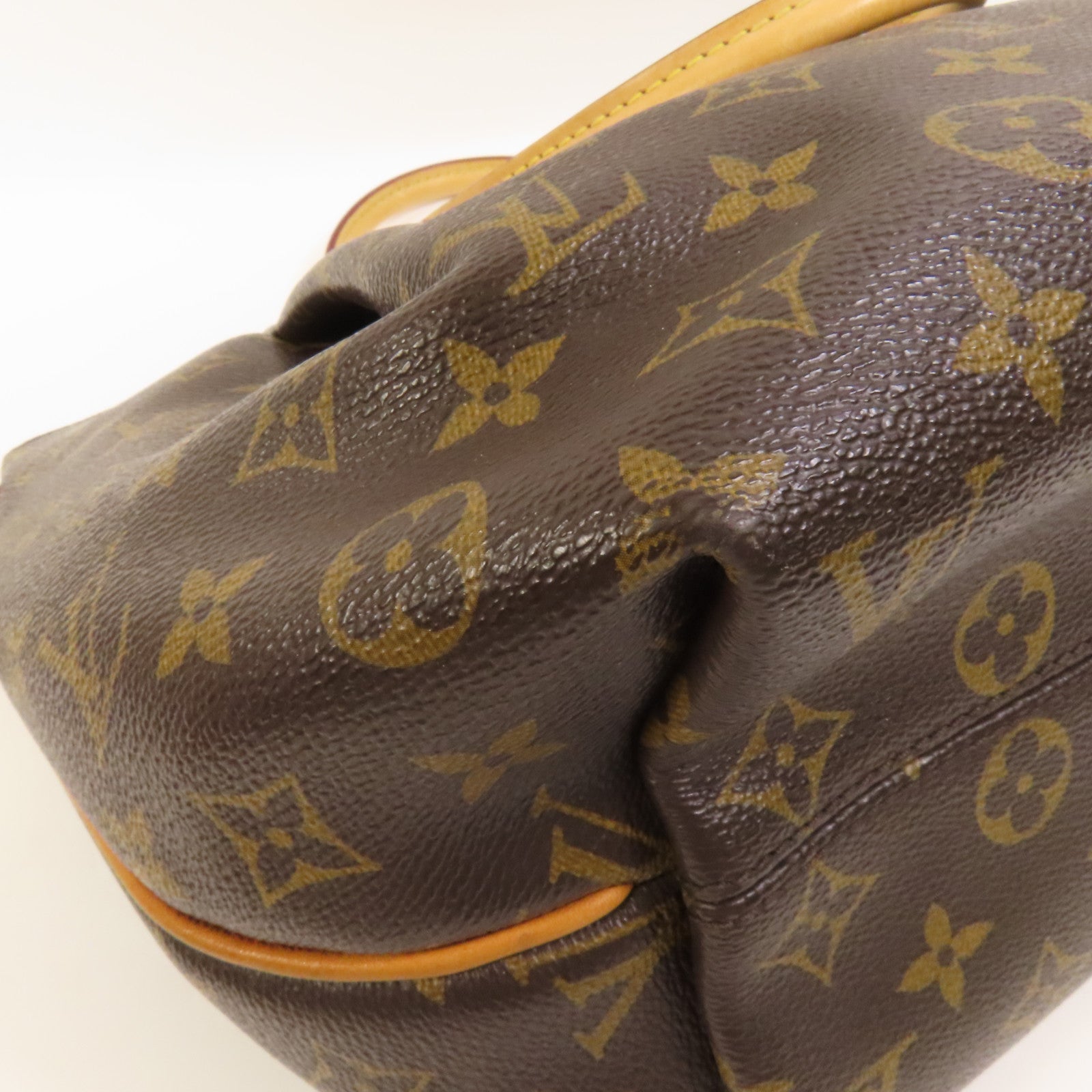 LOUIS VUITTON 【激減優惠】Monogram Turenne PM金扣肩背袋/手挽袋棕色