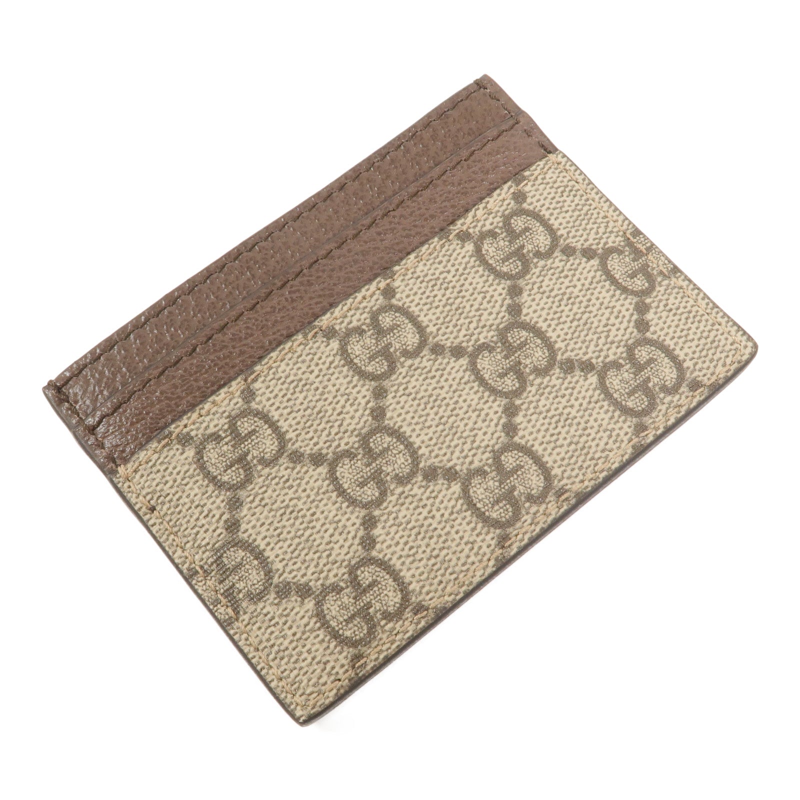 GUCCI 塗層帆布Ophidia GG Card Case卡片套