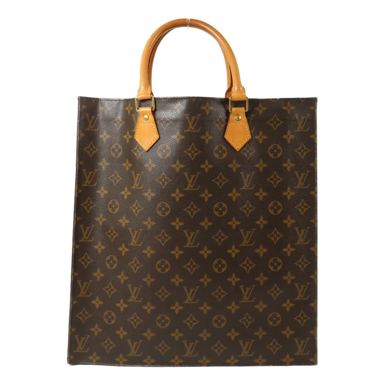 LOUIS VUITTON Monogram Sac Plat手挽袋