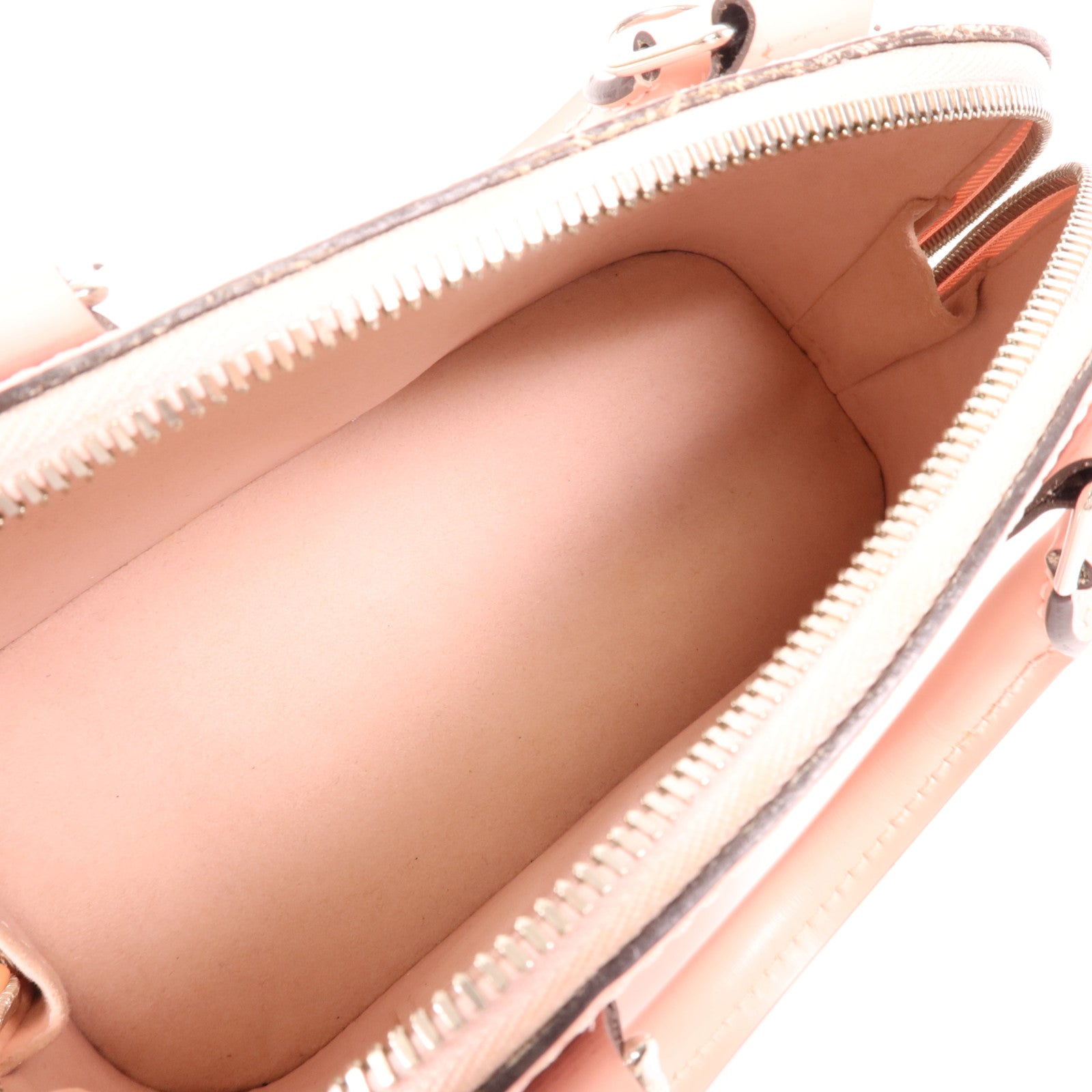 LOUIS VUITTON Epi Alma BB銀扣手挽肩背兩用袋