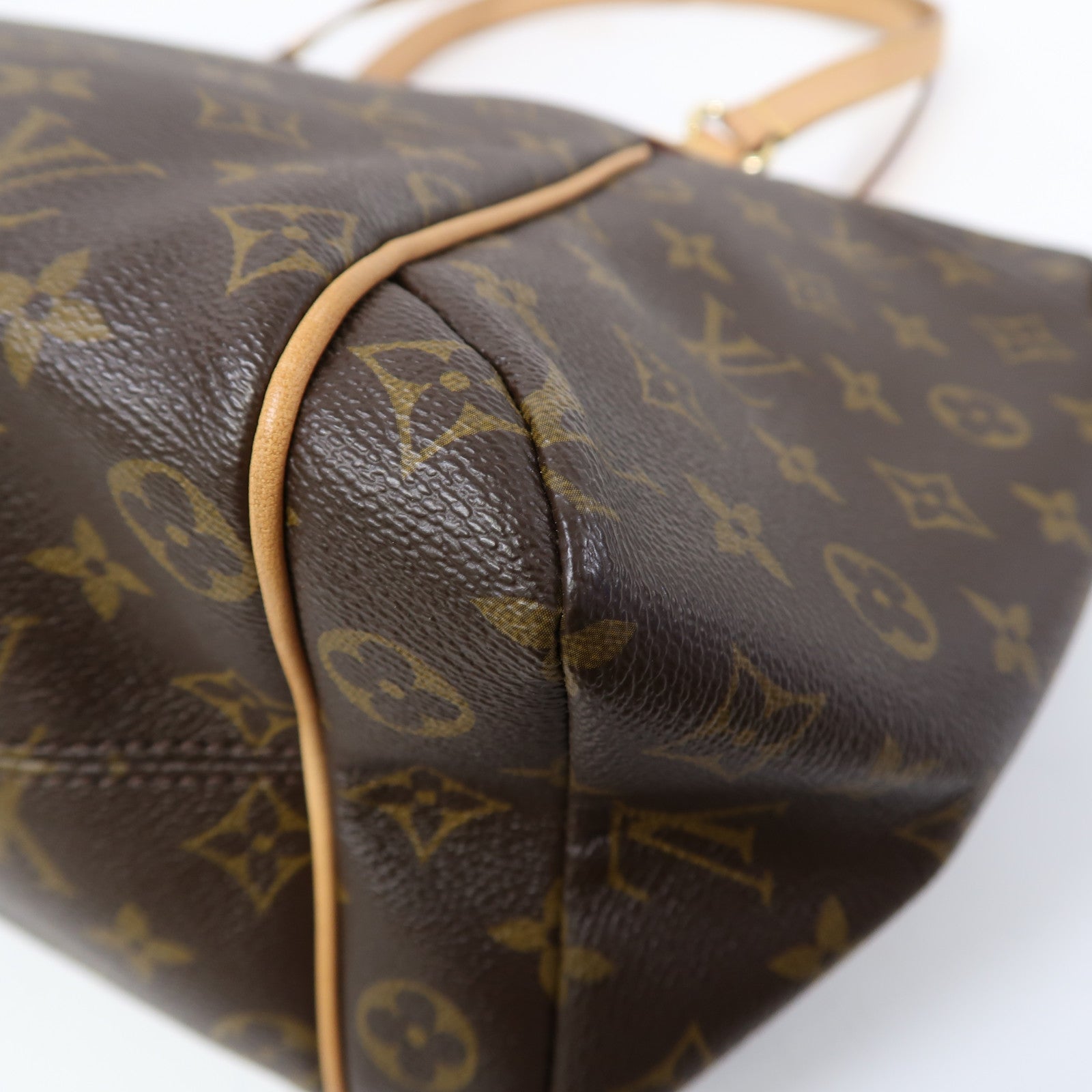 LOUIS VUITTON Monogram Totally MM金扣肩背袋啡色