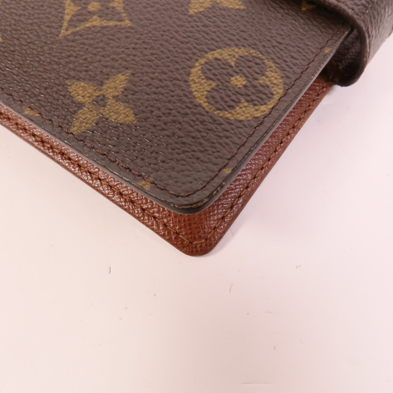 LOUIS VUITTON Monogram Agenda Cover金扣記事本封套