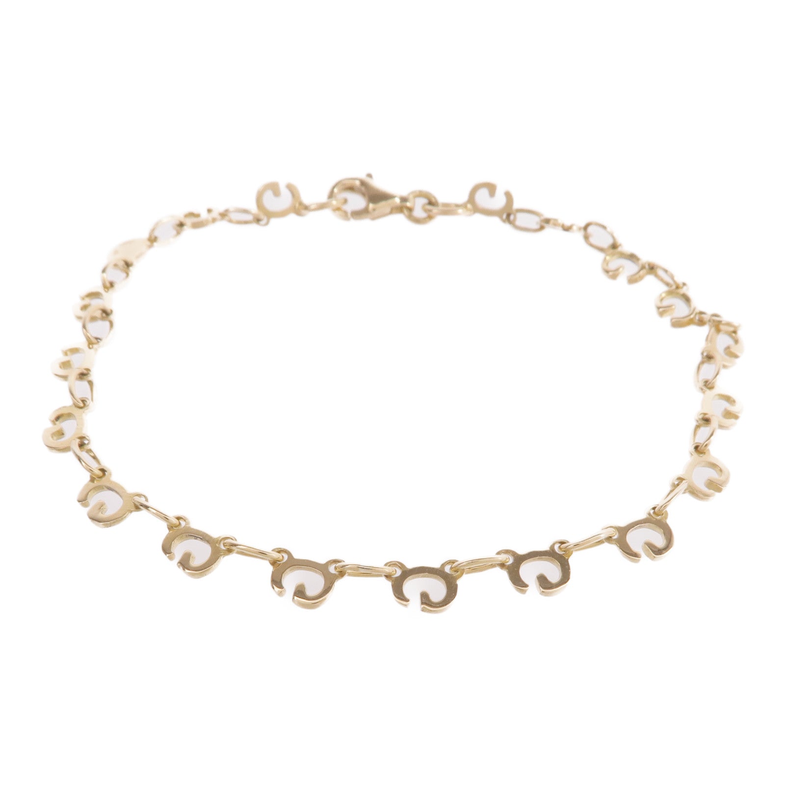 GUCCI 18K黃金Bracelet手鏈