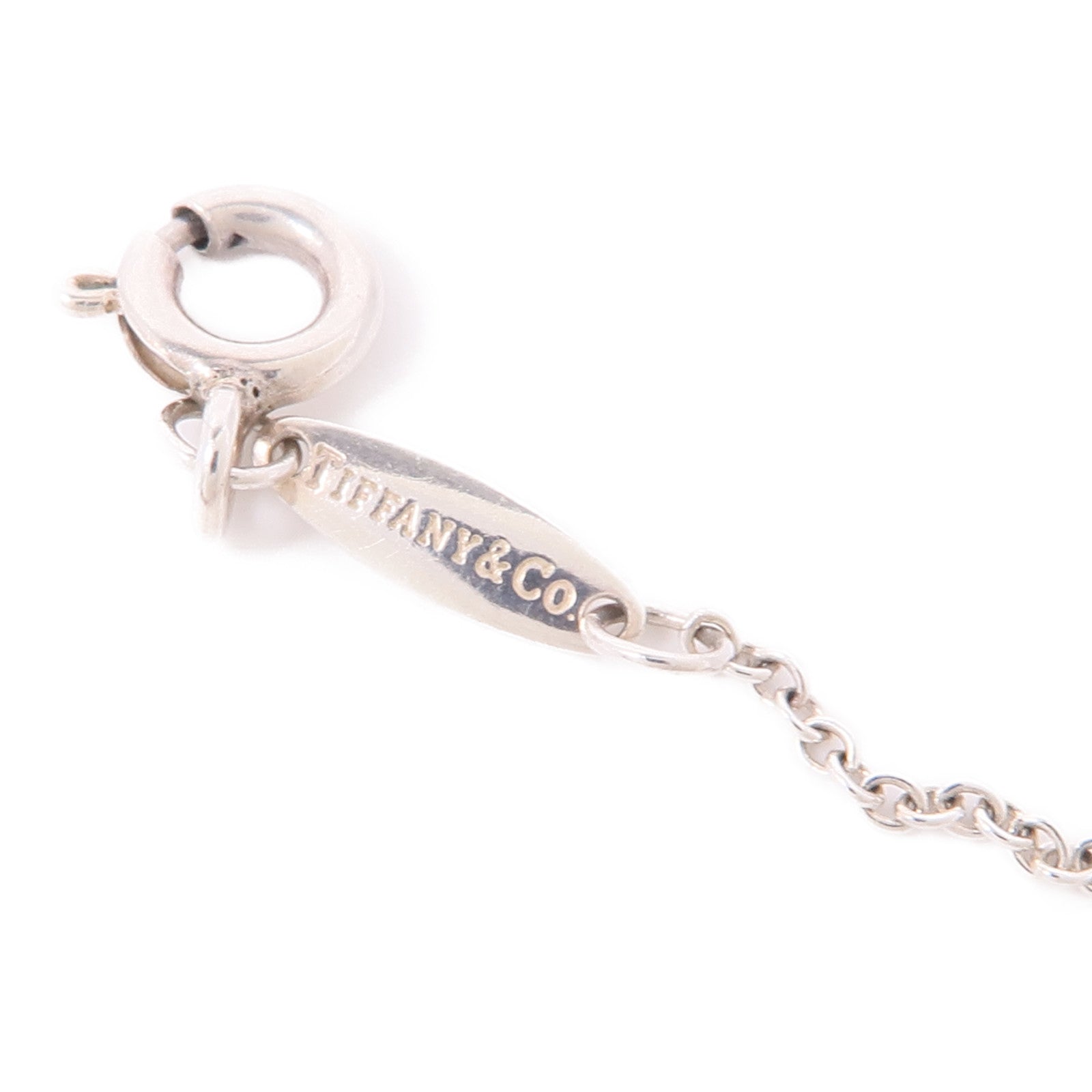 TIFFANY＆CO 【激減優惠】925純銀Elsa Peretti Diamond Necklace鑽石項鍊