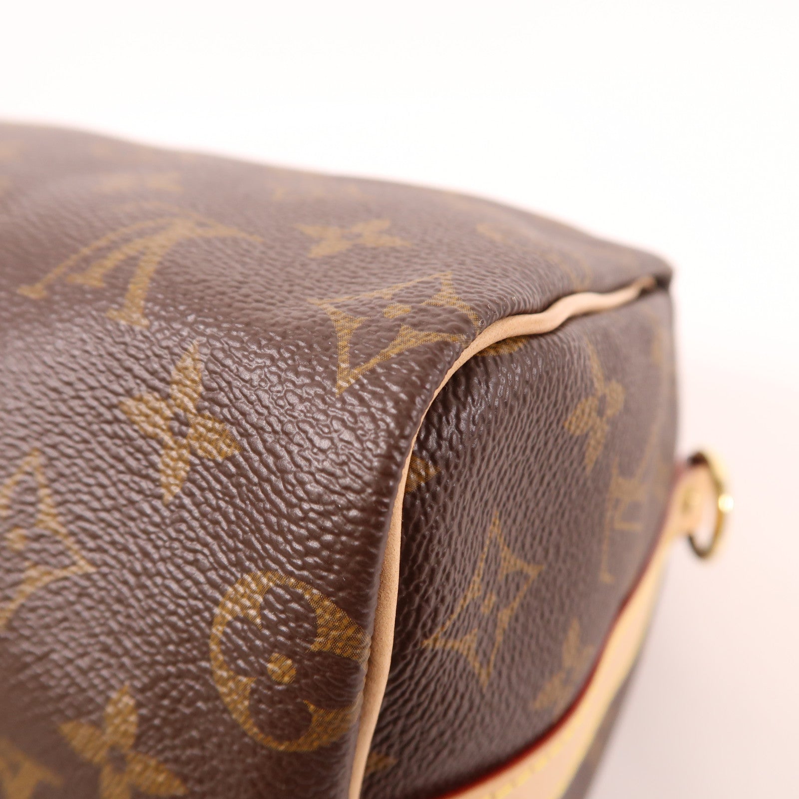 LOUIS VUITTON Monogram Speedy Bandouliere 25金扣手挽肩背兩用袋