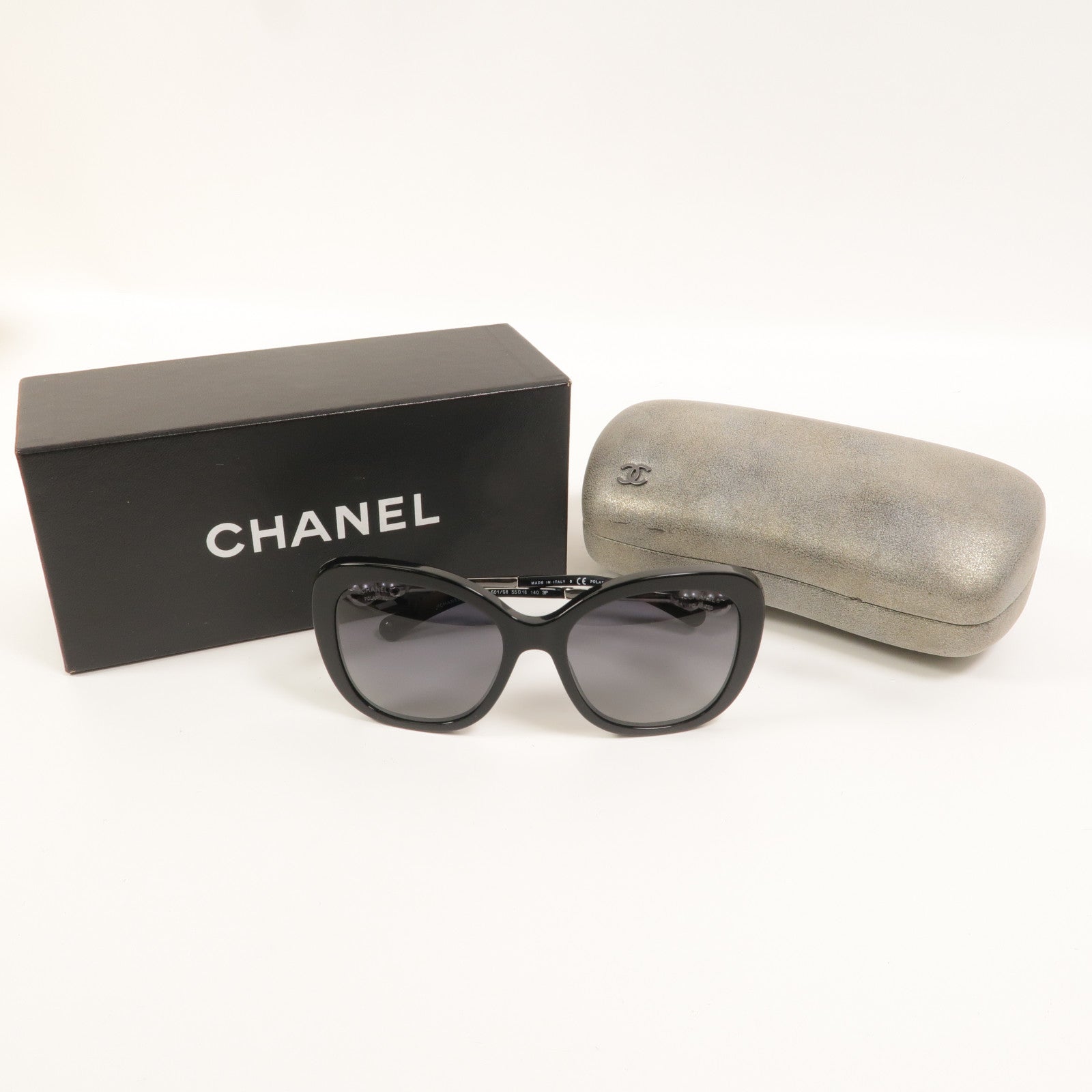 CHANEL 金屬/PVC Sunglasses太陽眼鏡
