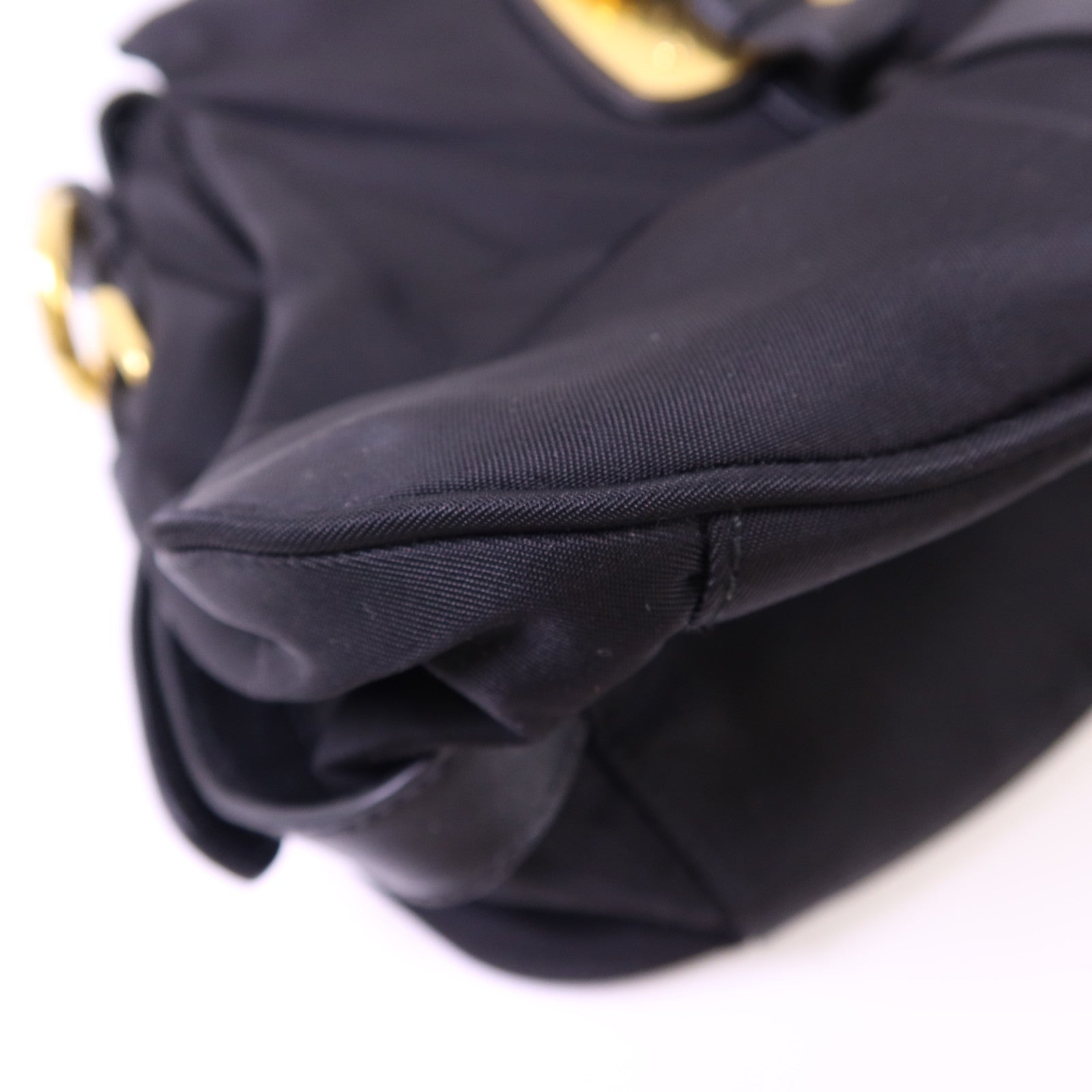 PRADA 尼龍2 Way Shoulder Bag金扣手挽肩背兩用袋