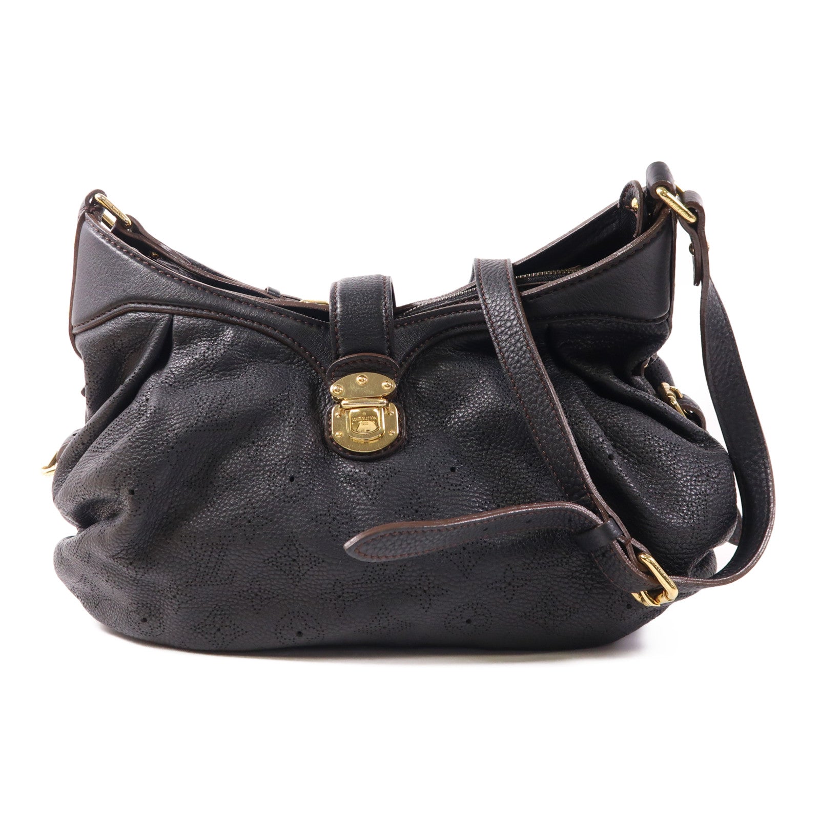 LOUIS VUITTON 【激減優惠】牛皮皮革XS金扣肩背袋