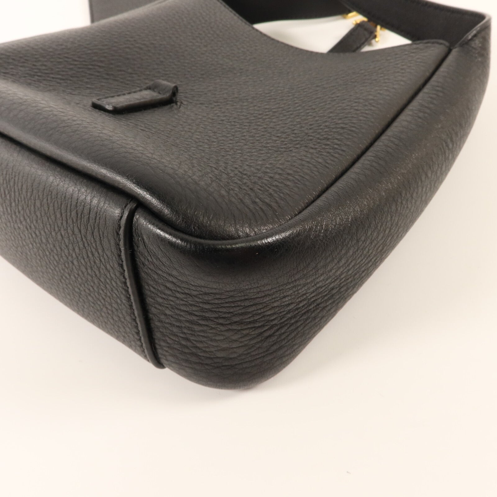 SAINT LAURENT 鹿皮Le 5 A7 Hobo Baby肩背袋