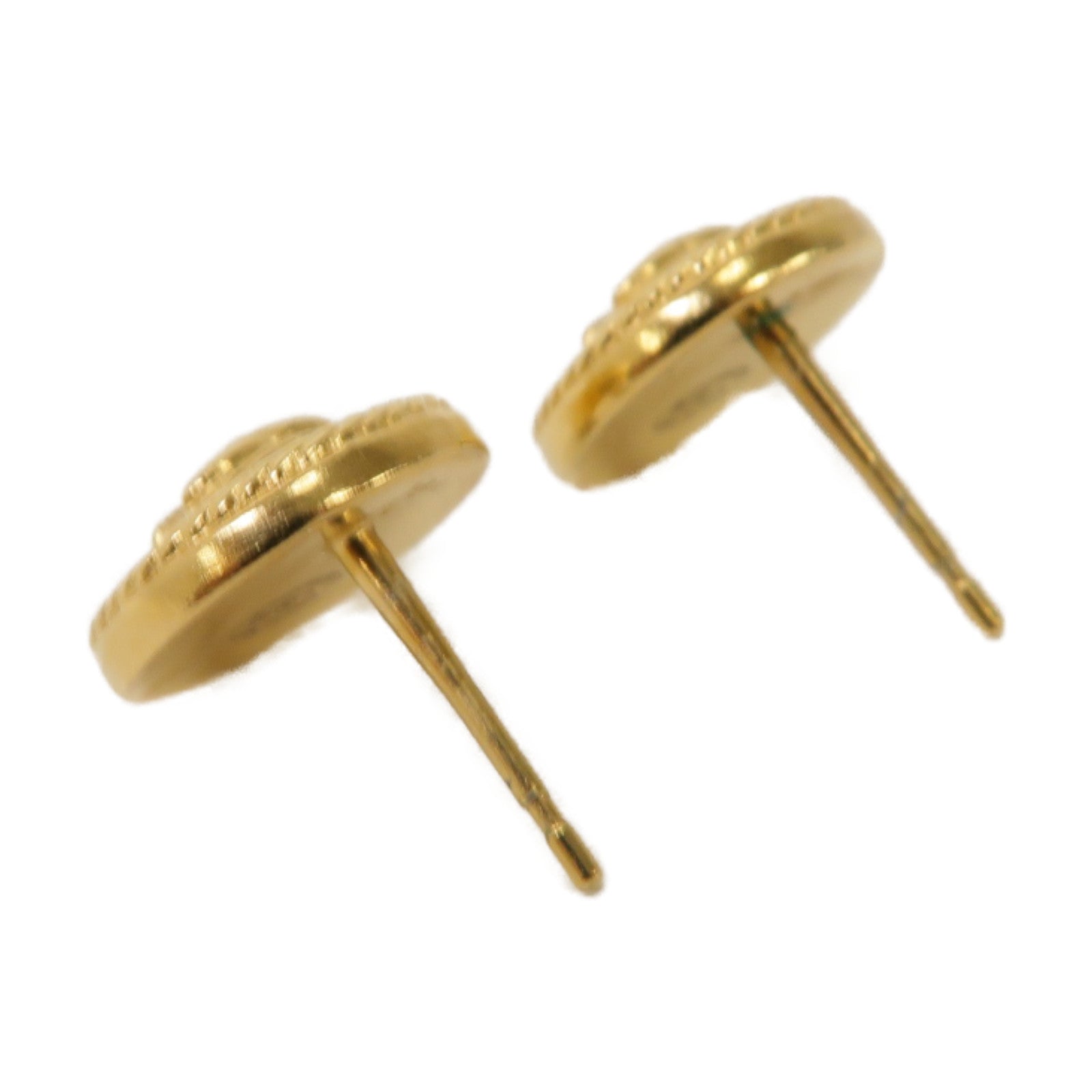 CHANEL 金屬Earrings耳環金色