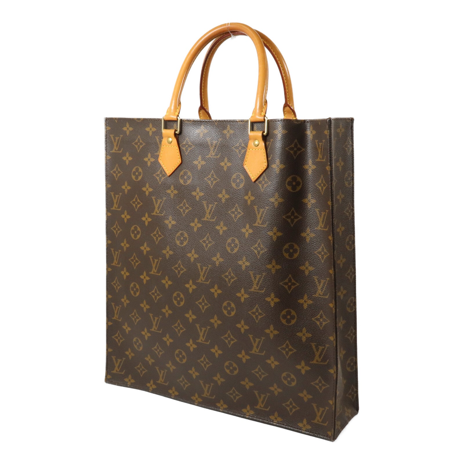 LOUIS VUITTON Monogram Sac Plat手挽袋
