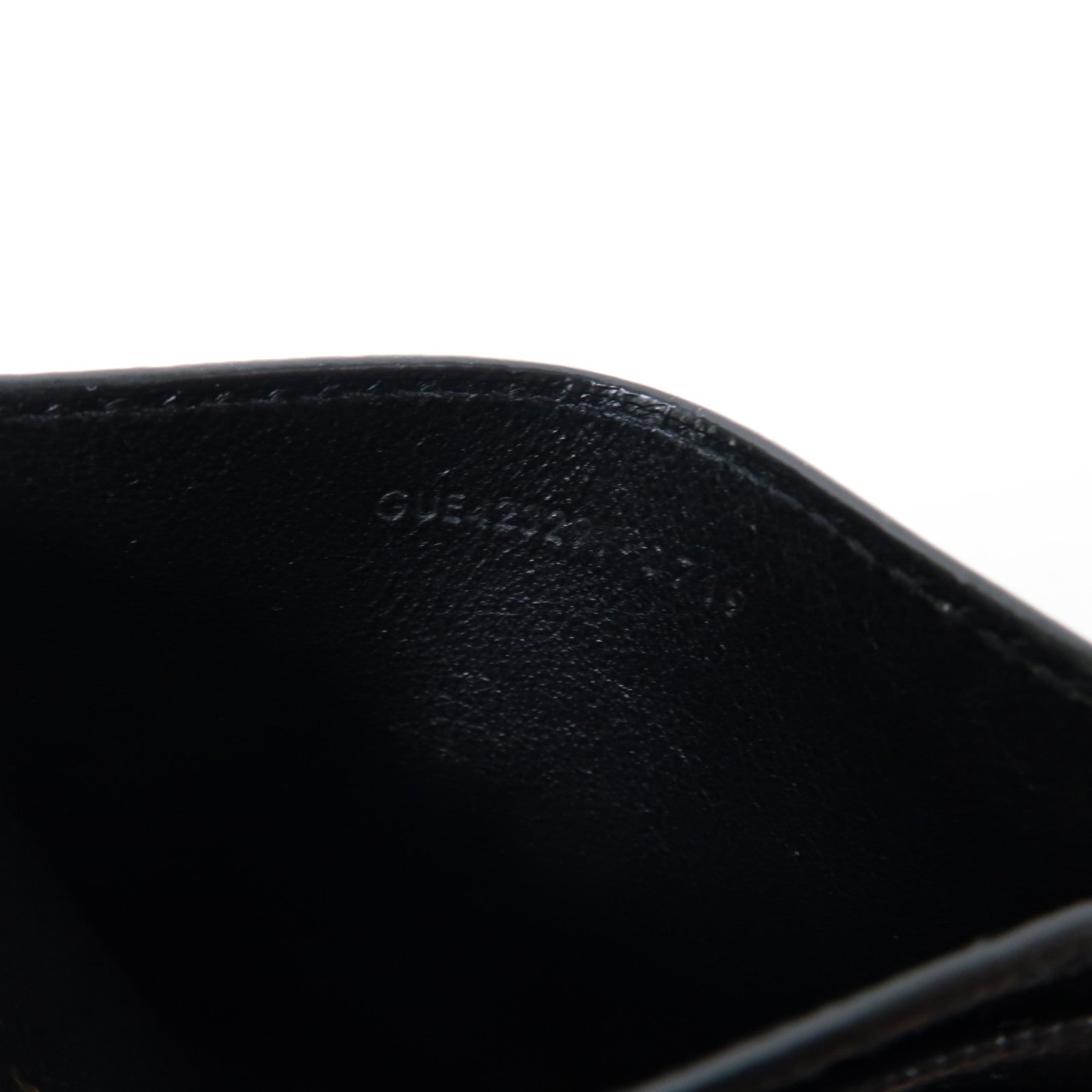 SAINT LAURENT 牛皮皮革Card Holder金扣卡片套黑色