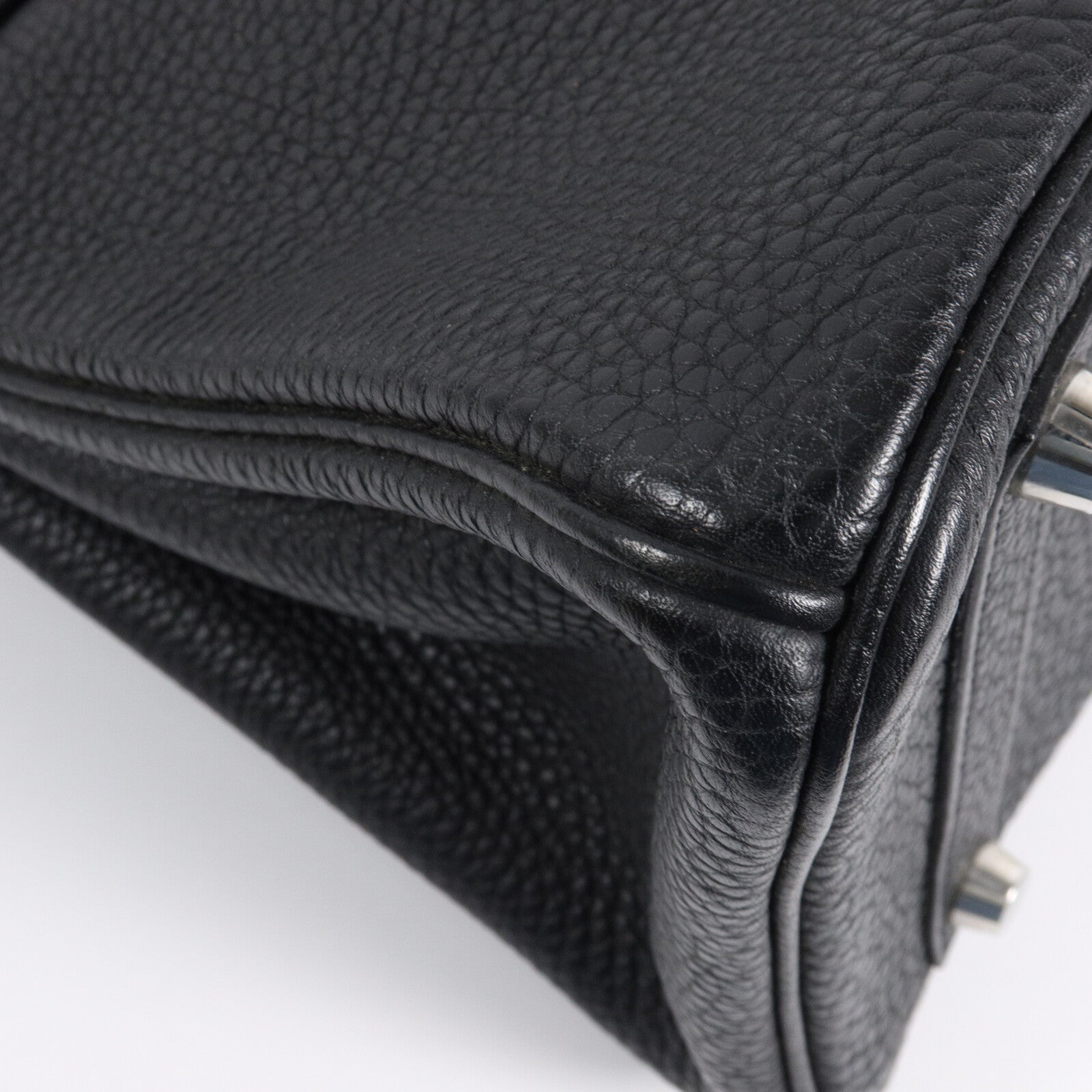 HERMES Togo皮革Birkin 30手挽袋Noir