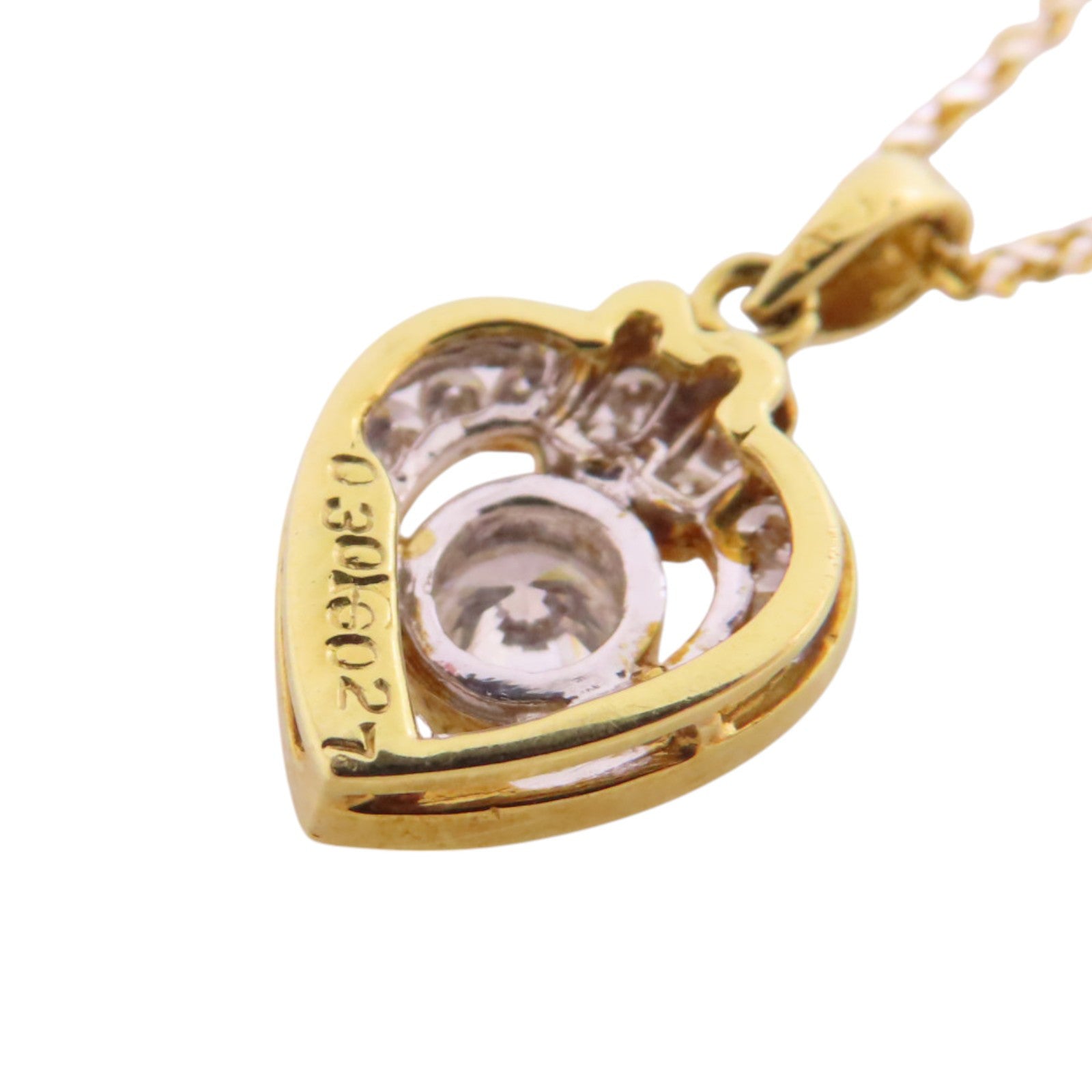 JEWELRY 【激減優惠】18K黃金/鑽石Diamond Necklace項鏈