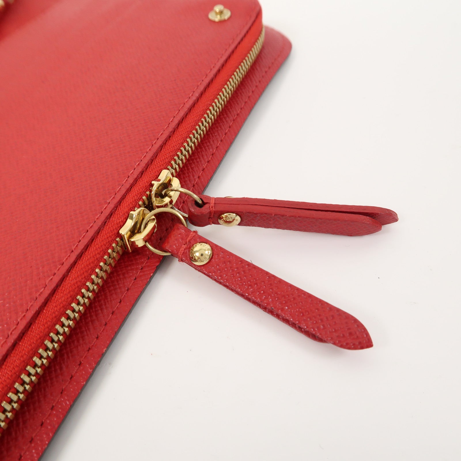 LOUIS VUITTON Monogram Insolite Wallet金扣長錢包啡色/紅色
