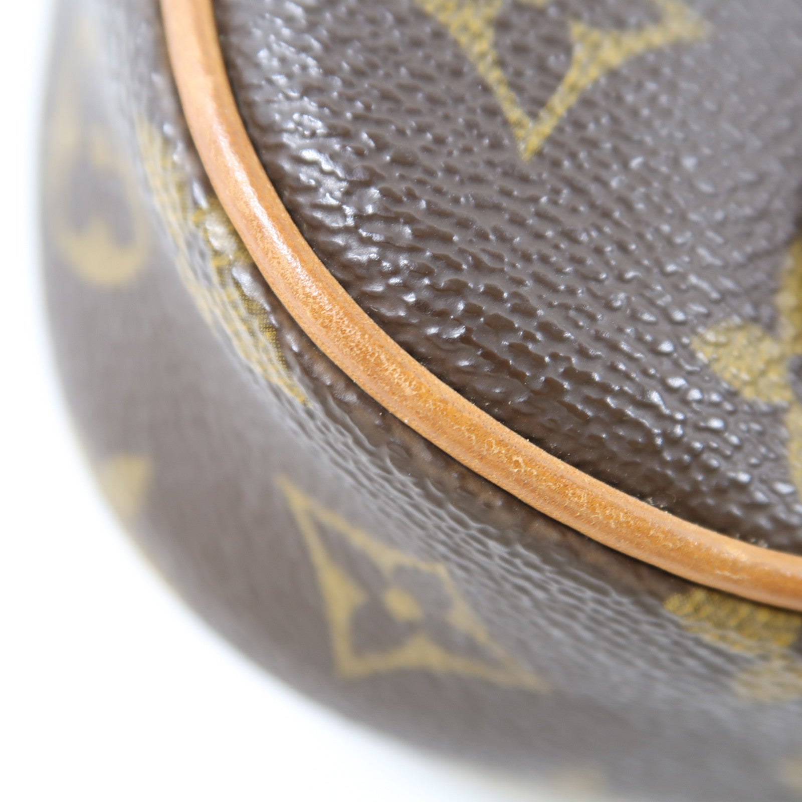 LOUIS VUITTON Monogram Pochette Gange金扣腰包/肩背袋啡色
