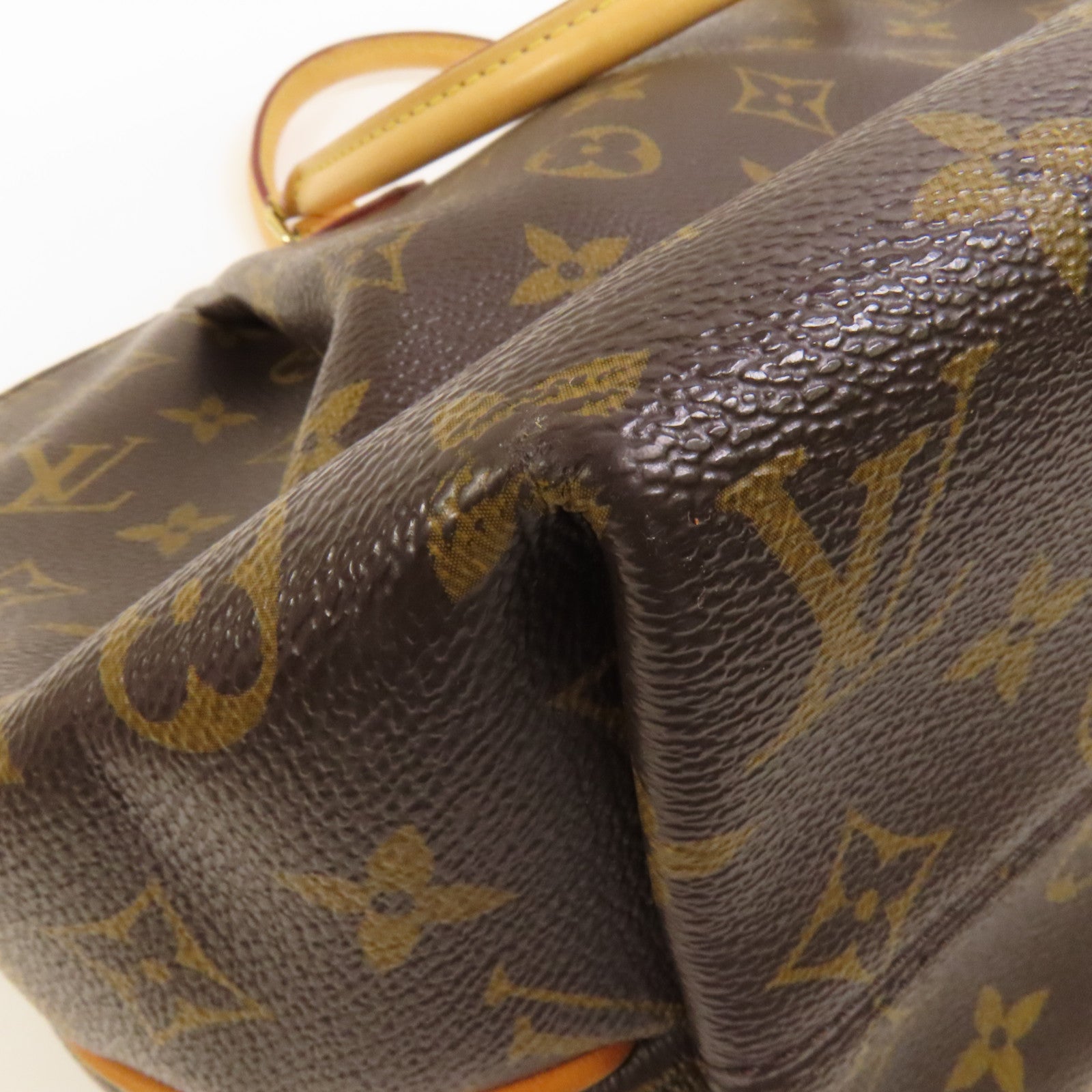 LOUIS VUITTON 【激減優惠】Monogram Turenne PM金扣肩背袋/手挽袋棕色