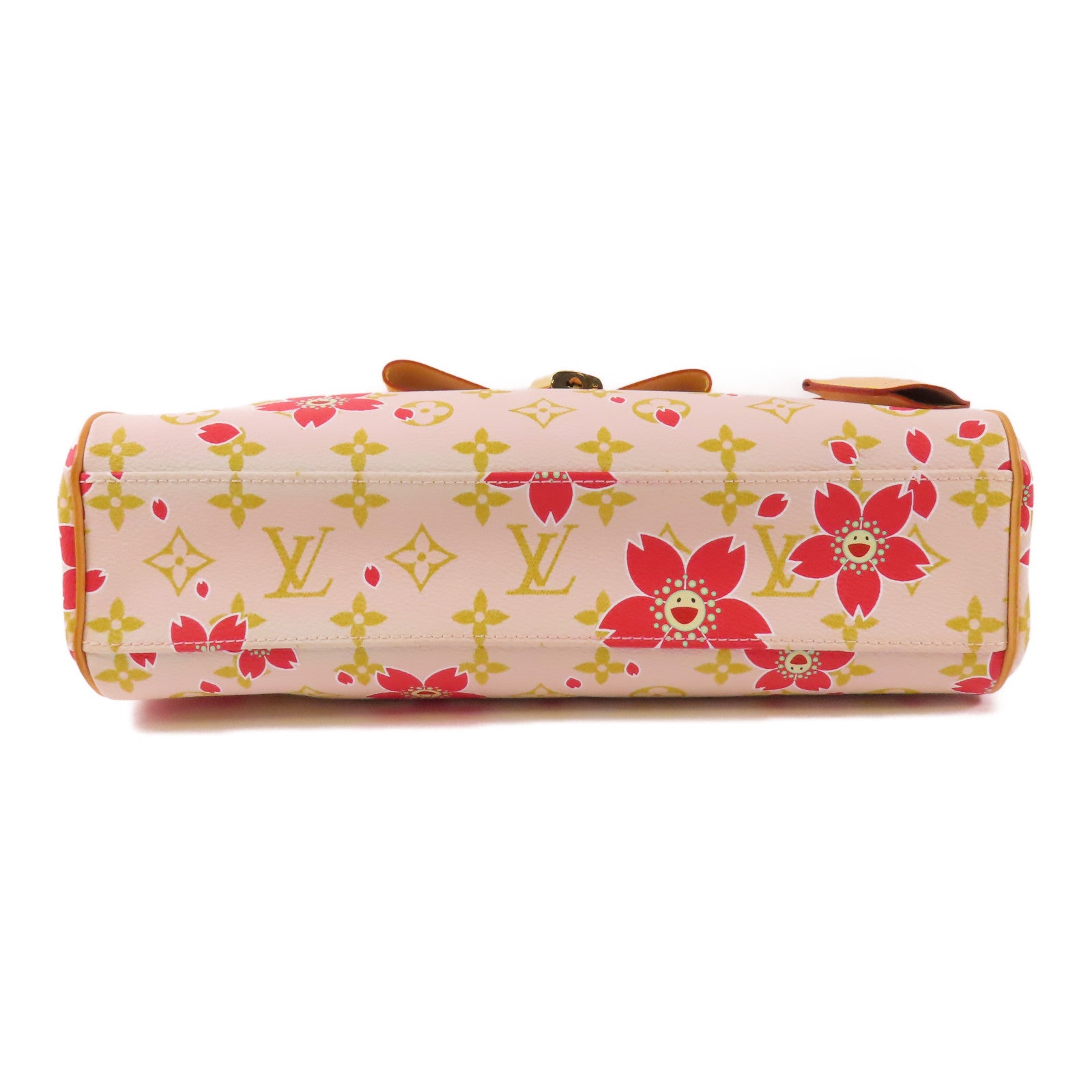 LOUIS VUITTON Monogram Blossom Sac Retro PM金扣手挽袋
