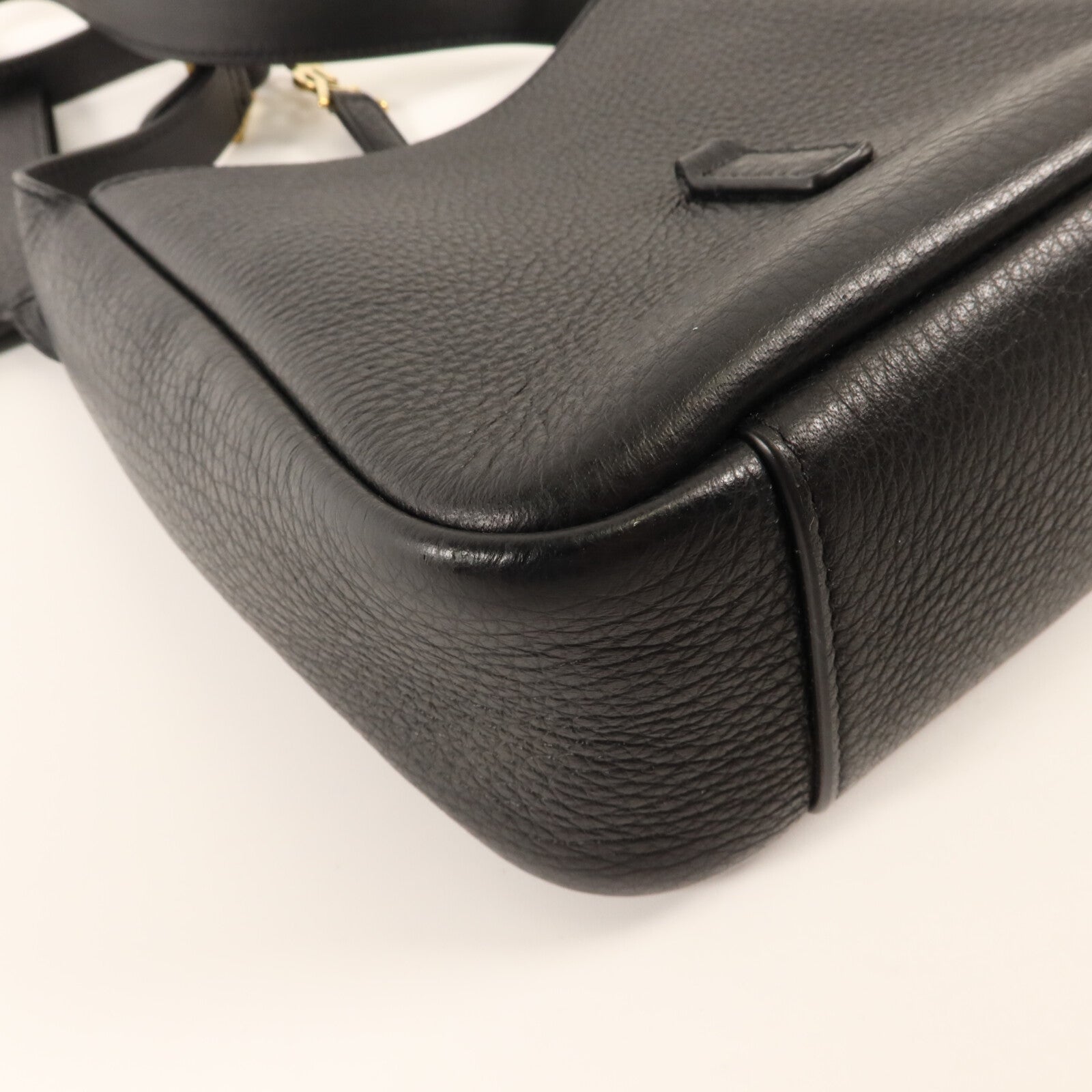 SAINT LAURENT 鹿皮Le 5 A7 Hobo Baby肩背袋