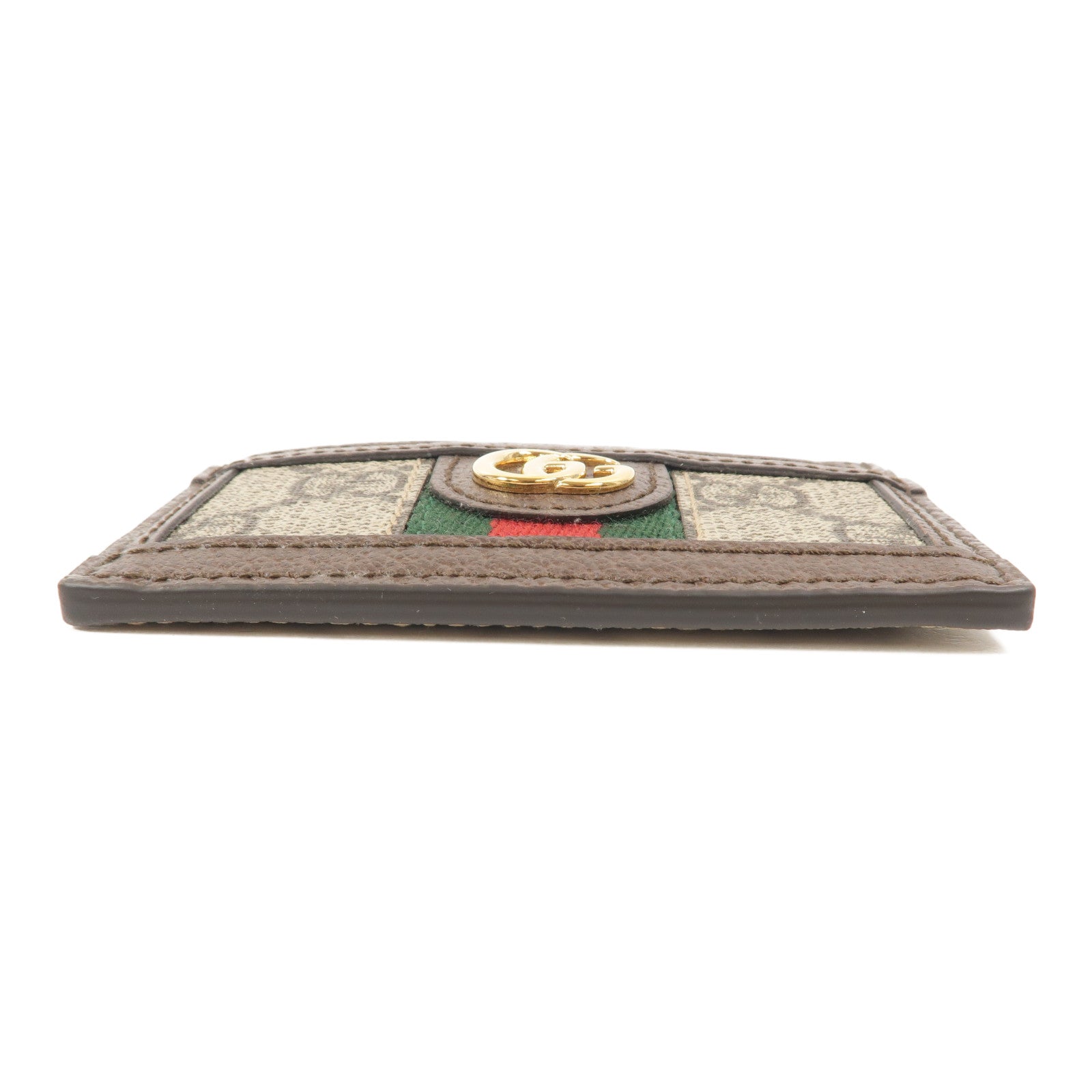GUCCI 塗層帆布Ophidia GG Card Case卡片套