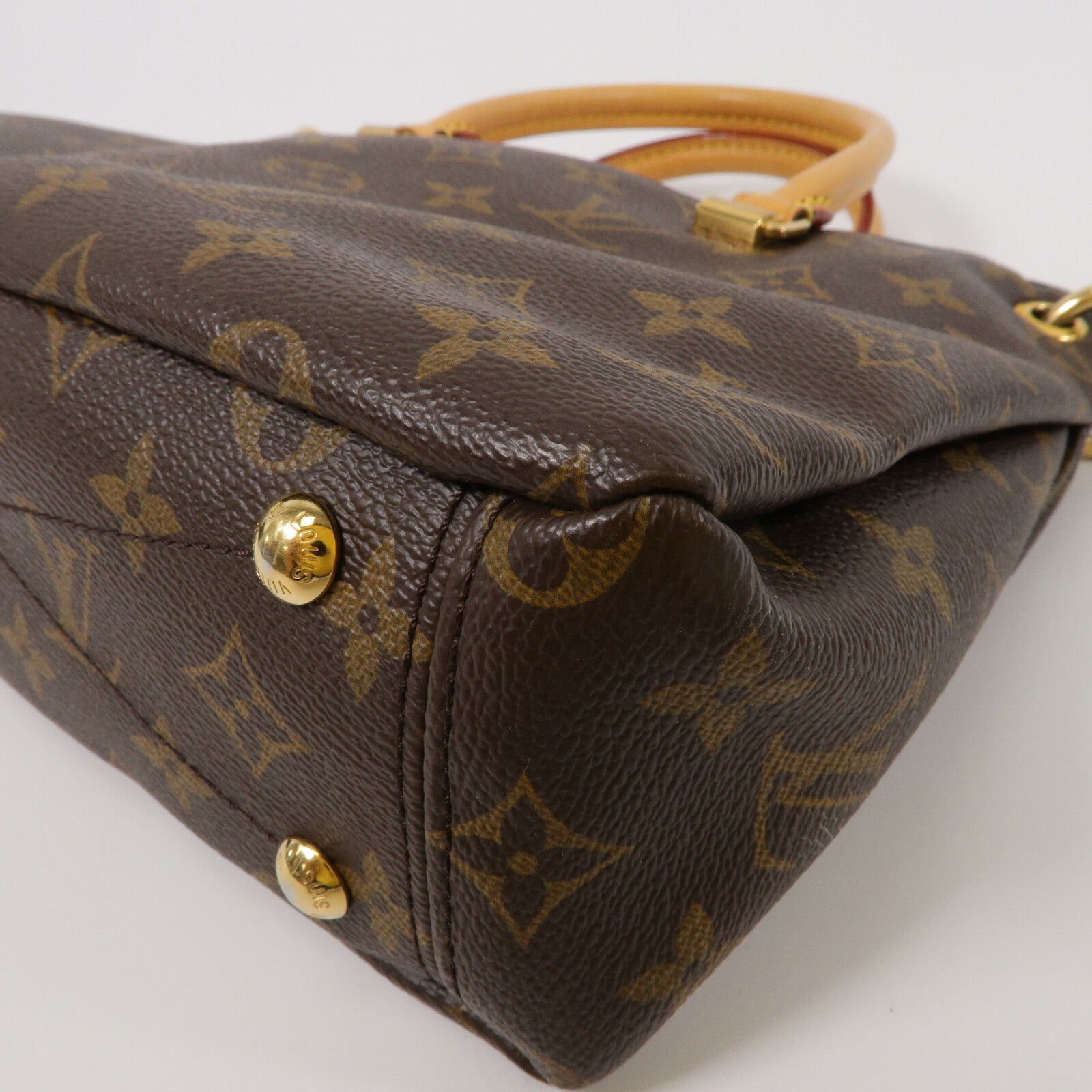 LOUIS VUITTON Monogram Pallas BB手挽肩背兩用袋