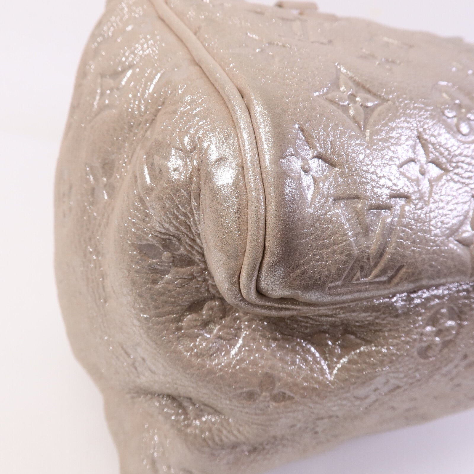 LOUIS VUITTON Monogram Shimmer Comet Boston Bag肩背袋