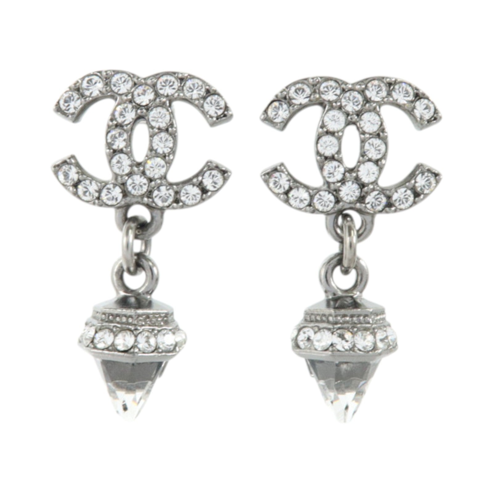 CHANEL 金屬/PVC Earrings耳環